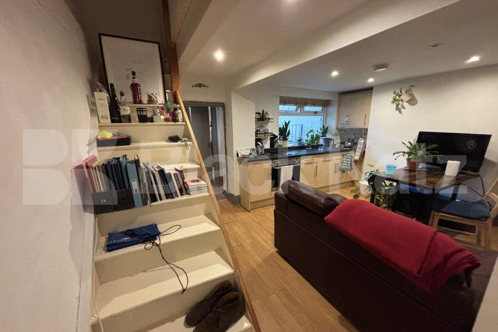 Georgian conversion spread on the ground floor with charming patio garden  Wansey Street, London Bridge