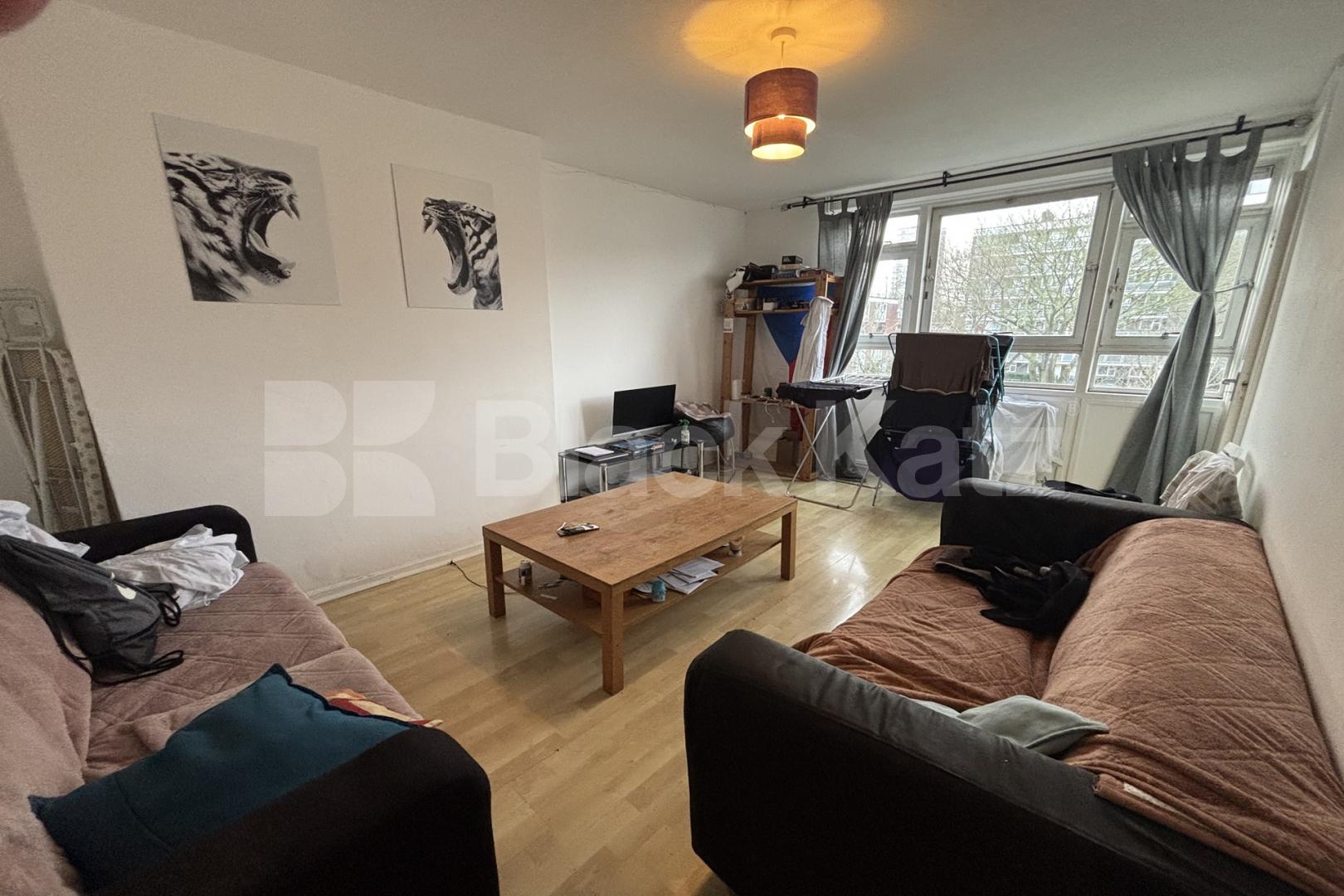 Modern split level apartment with large living room Maskelyne Close, Battersea