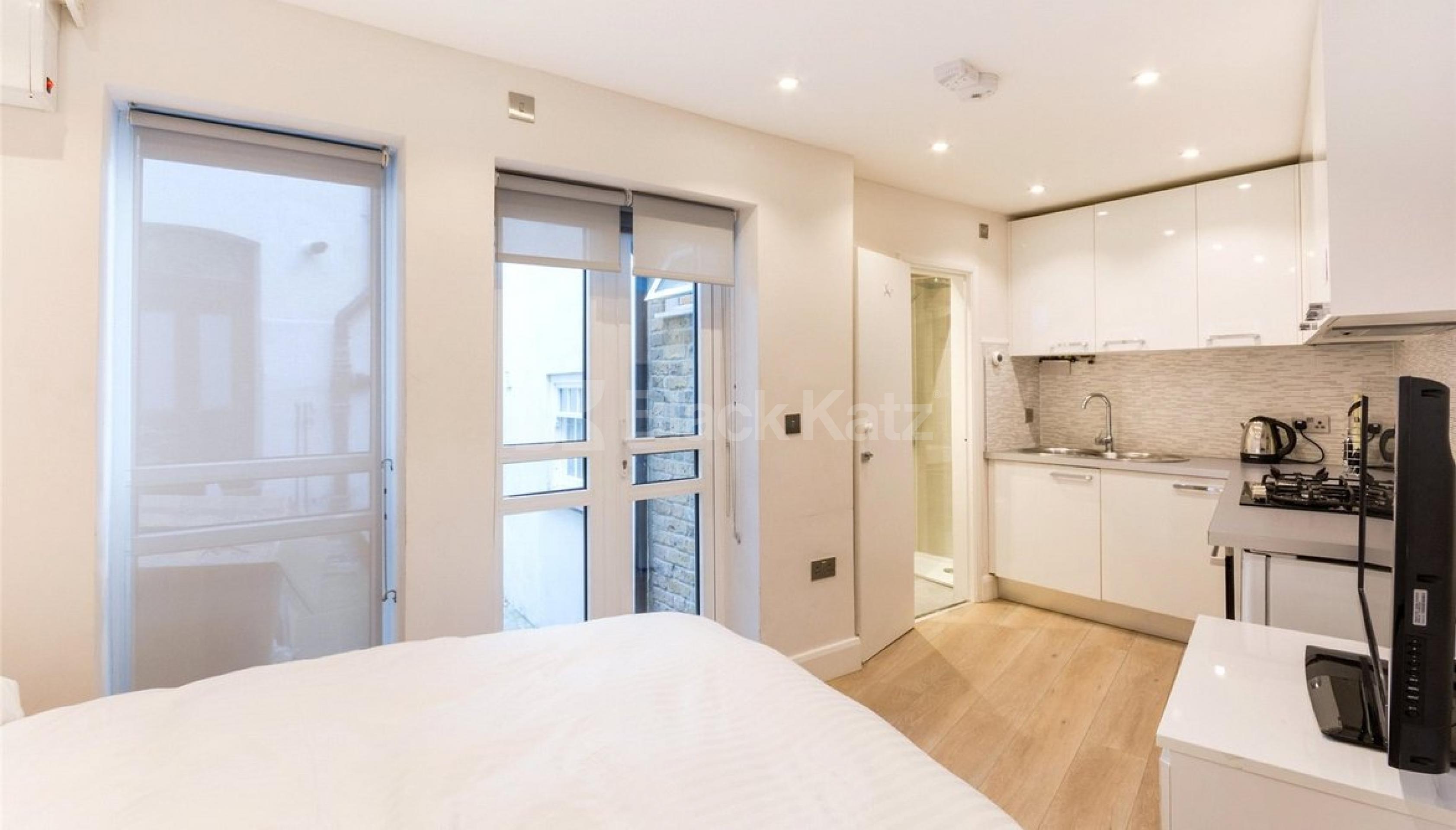 			NEW INSTRUCTION!, Studio Apartment, 1 bath, 1 reception Studio			 Molyneux Street, MARYLEBONE W1H
