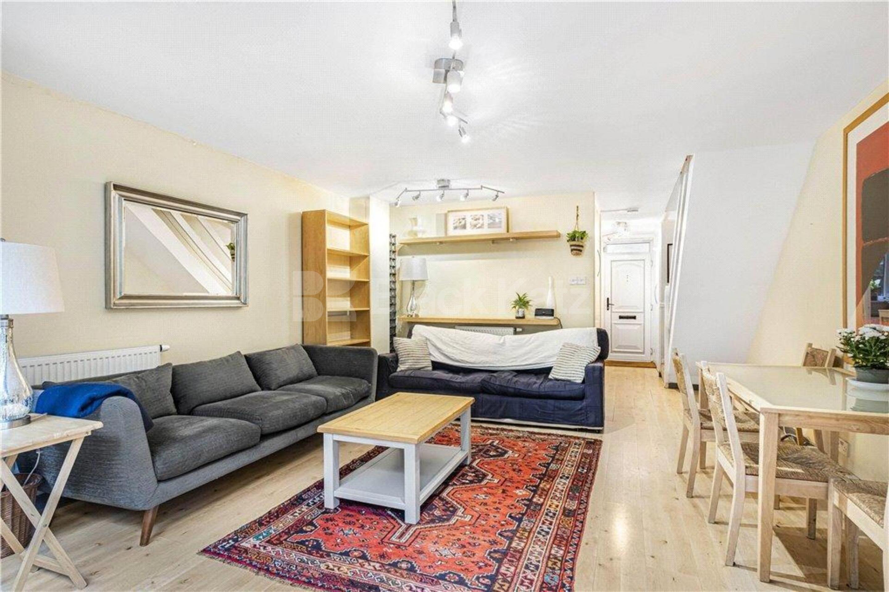 A beautifully presented three-bedroom split-level apartment on Mitchell Road Mitchell Road , Old Street  EC1V