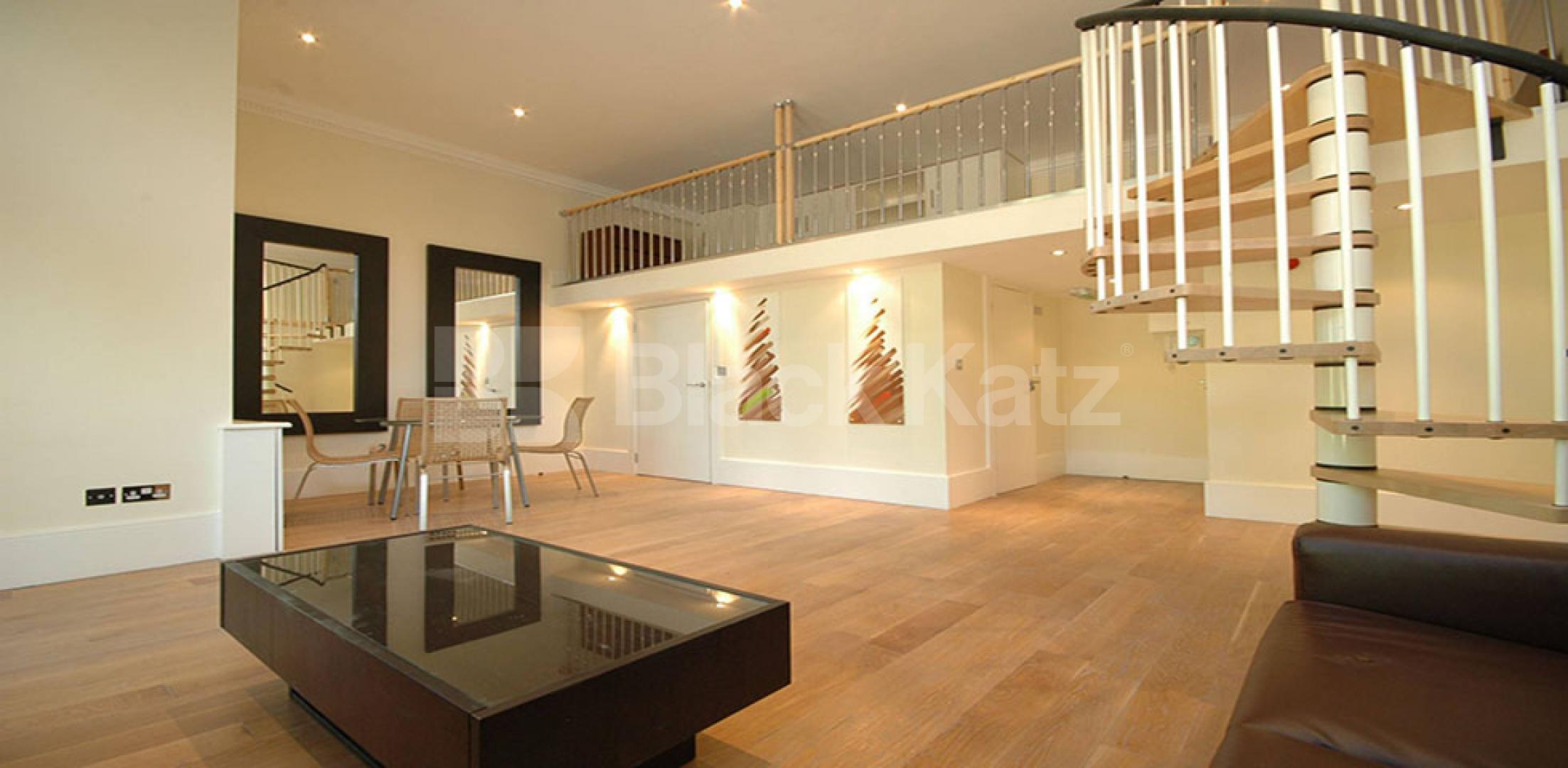 			MODERN & WITH A MEZZANINE BEDROOM!, 1 Bedroom, 1 bath, 1 reception Flat			 Fitzjohns Avenue, HAMPSTEAD/BELSIZE PARK