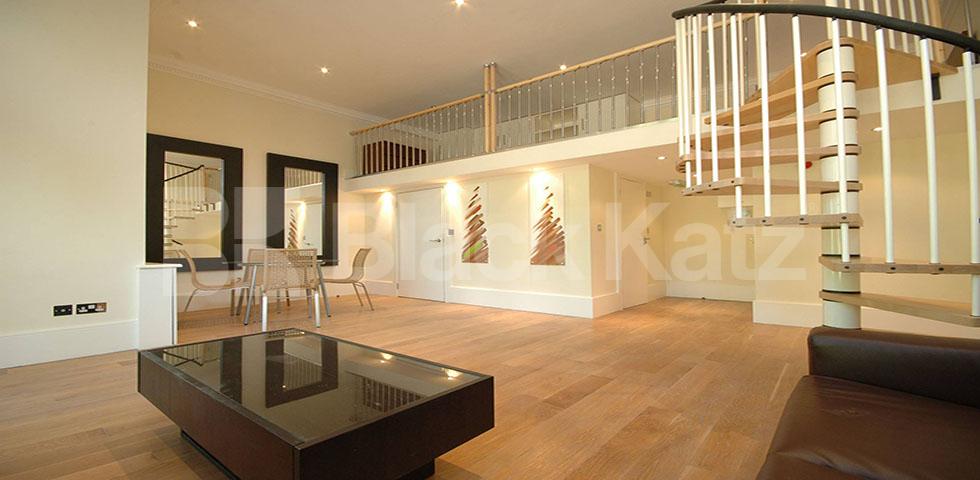 			MODERN & WITH A MEZZANINE BEDROOM!, 1 Bedroom, 1 bath, 1 reception Flat			 Fitzjohns Avenue, HAMPSTEAD/BELSIZE PARK