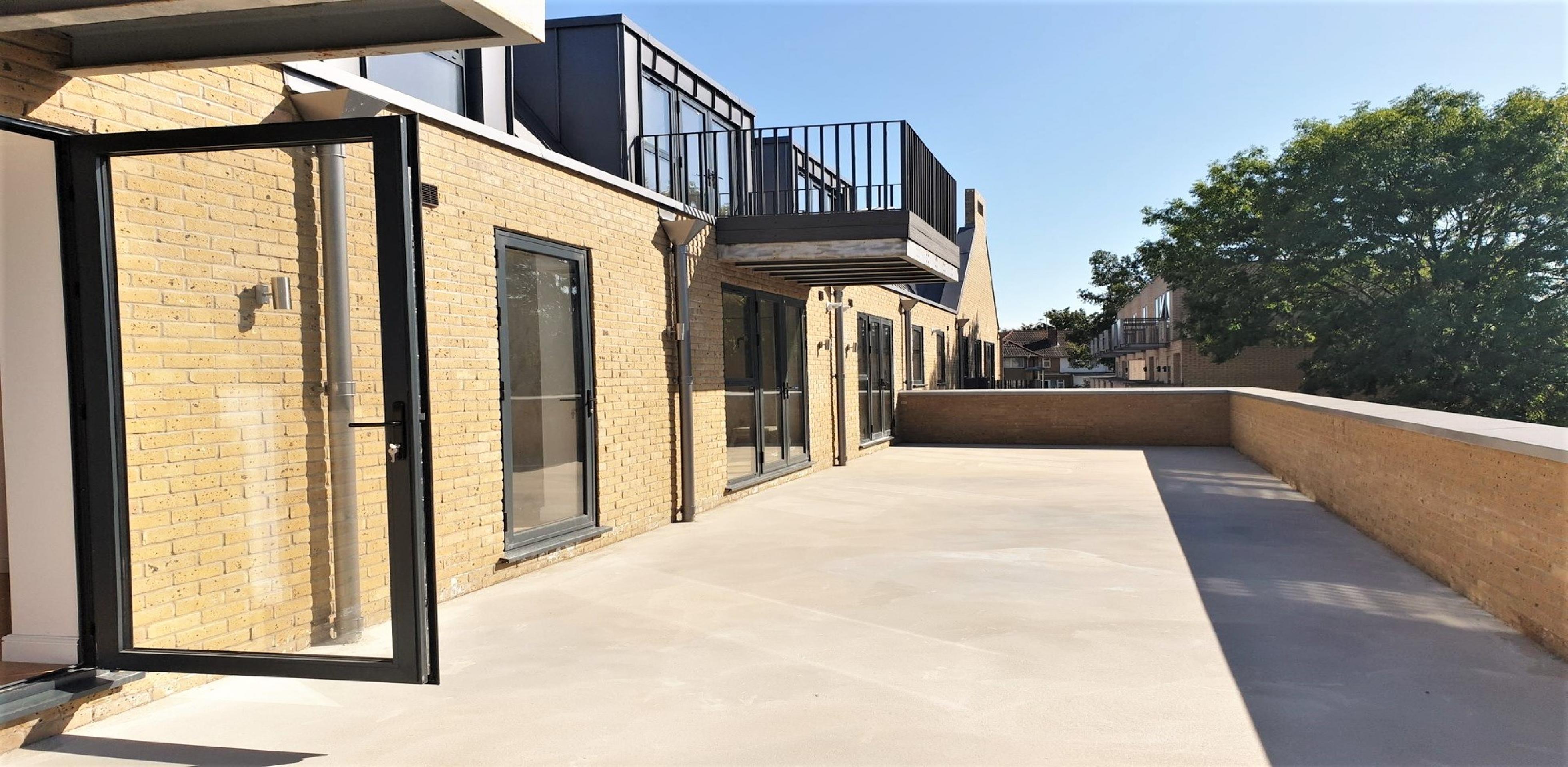 			ROOF TERRACE and PARKING SPACE, 3 Bedroom, 1 bath, 1 reception Apartment			 Oxgate Road , CRICKLEWOOD NW2