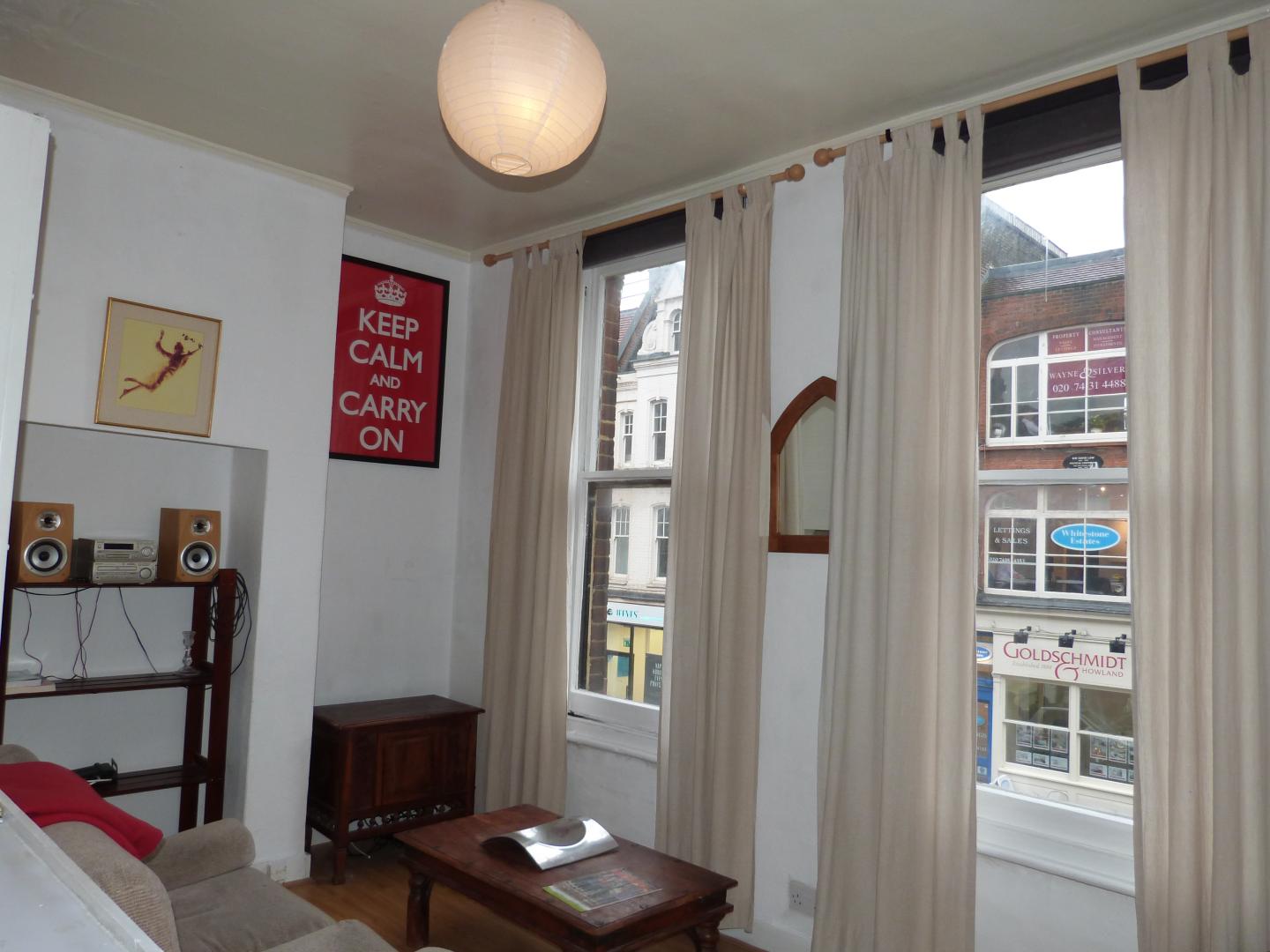 			3 Bedroom, 1 bath, 1 reception Flat			 Heath Street, HAMPSTEAD