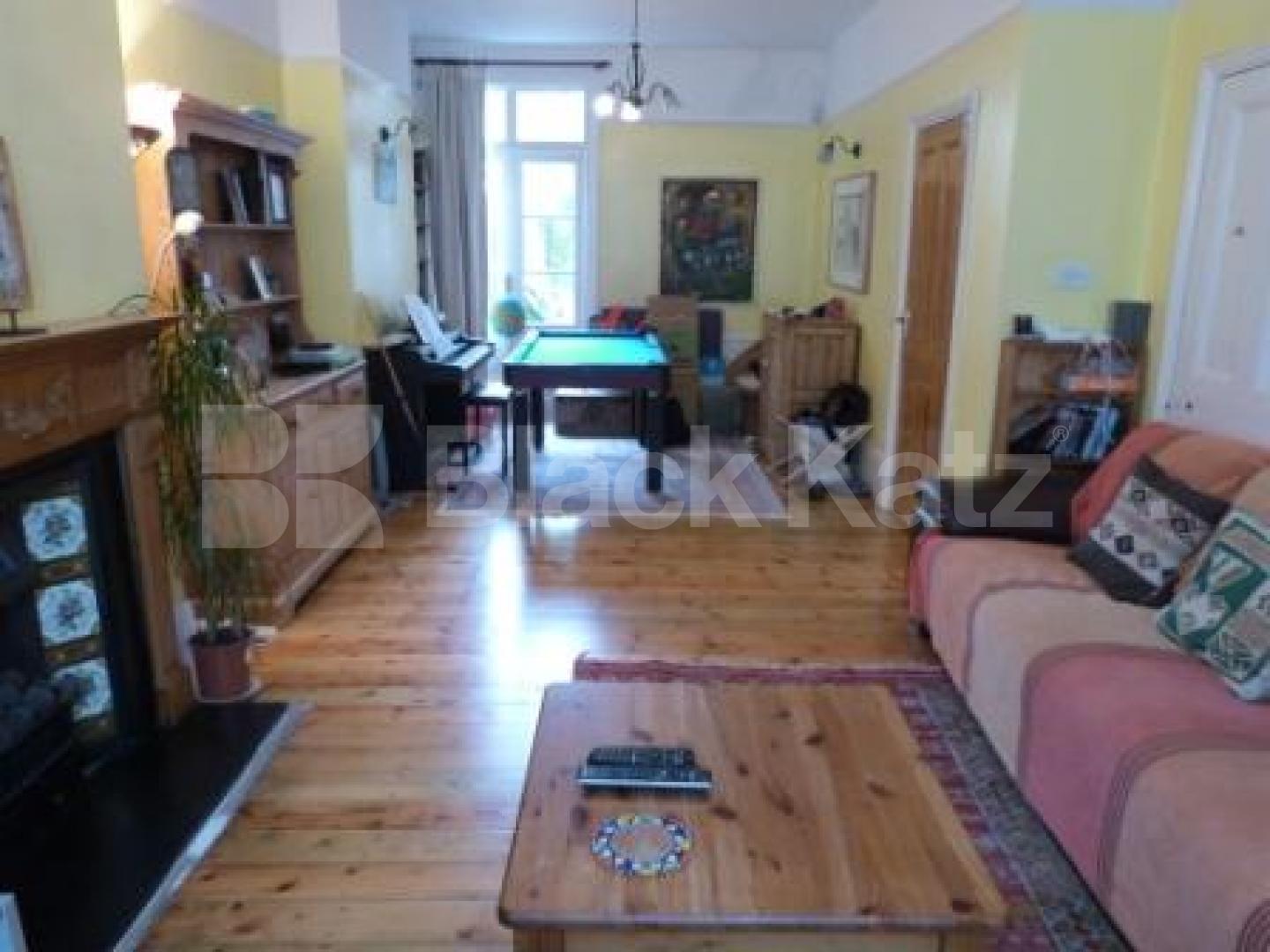 			LET BY BLACK KATZ, 4 Bedroom, 1 bath, 1 reception House			 Falkland Road, Haringey Ladder