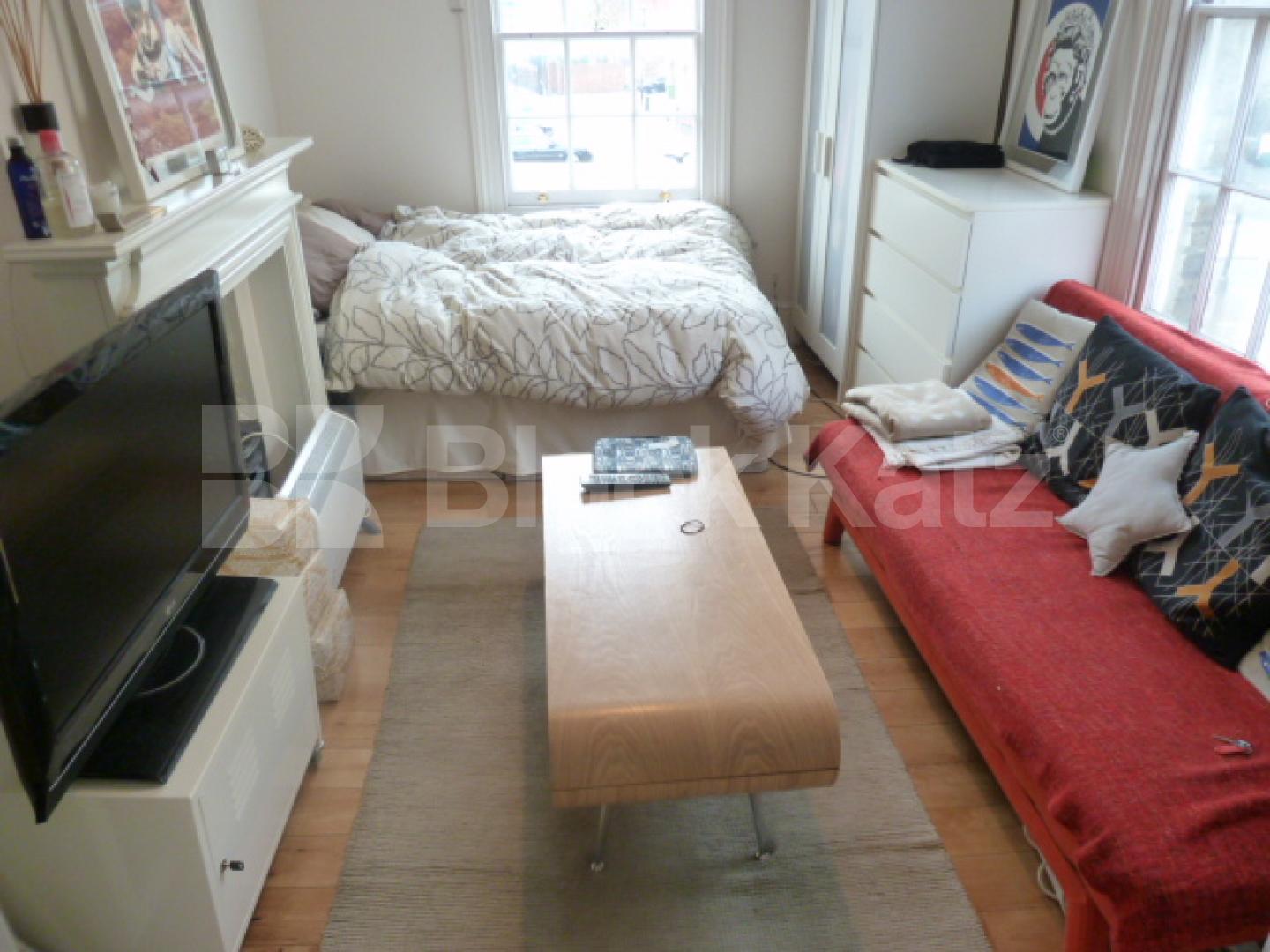 			New Instruction, Studio Apartment, 1 bath, 1 reception Flat			 Chapel Market, ANGEL