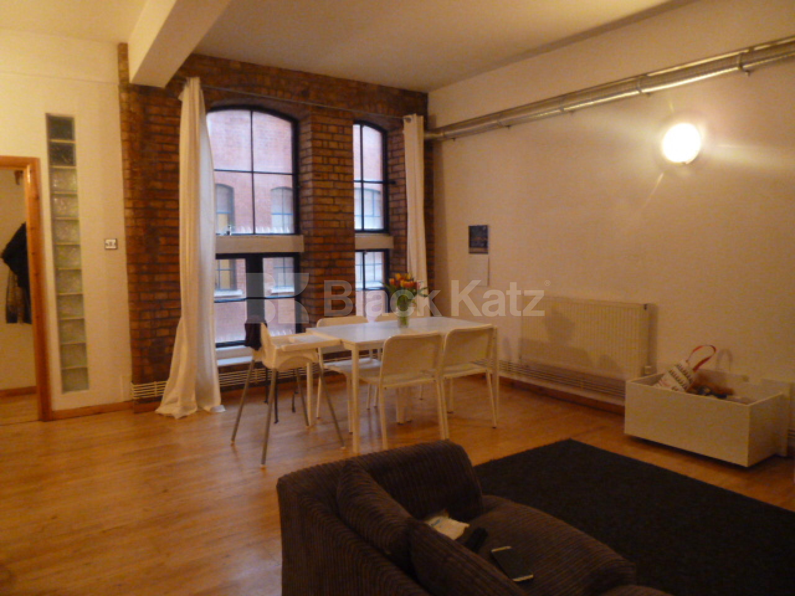 			WAREHOUSE CONVERSION, 2 Bedroom, 1 bath, 1 reception Flat			 Henshall Street, ISLINGTON/CANONBURY N1