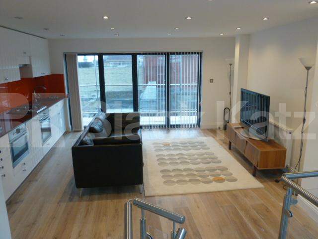 			STUNNING NEW 2 BEDROOM SPLIT LEVEL APARTMENT WITH PRIVATE TERRACE, 2 Bedroom, 1 bath, 1 reception Flat			 Baron Street, ANGEL-ISLINGTON