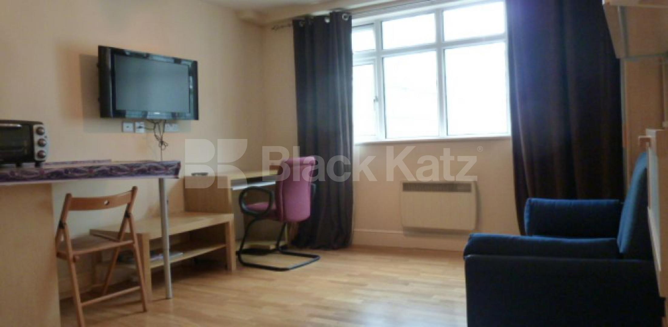 			New Instruction, Studio Apartment, 1 bath, 1 reception Studio			 Greville Street , Hatton Garden/Farringdon/Holborn