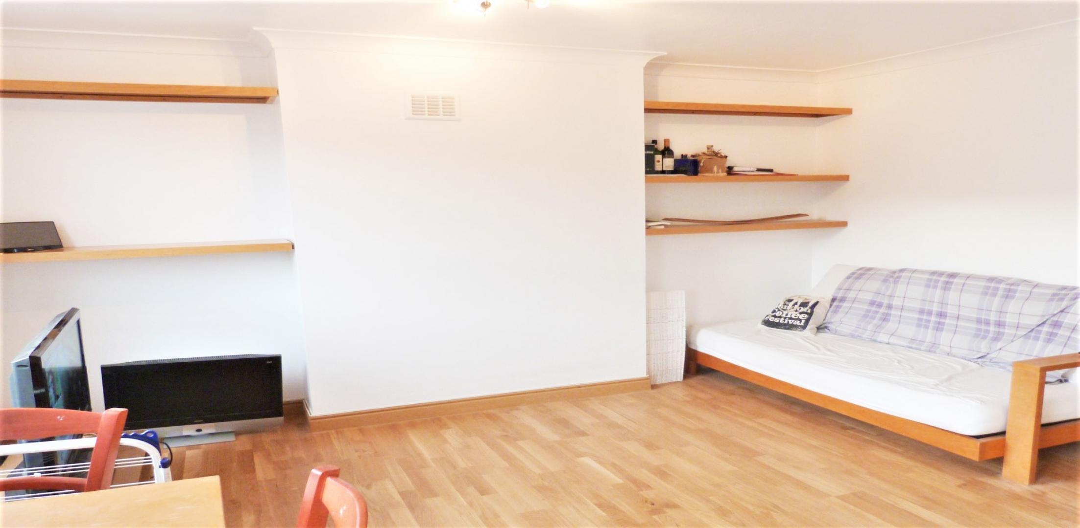 			PRIVATE ROOF TERRACE, 1 Bedroom, 1 bath, 1 reception Flat			 Loveridge Road, WEST HAMPSTEAD