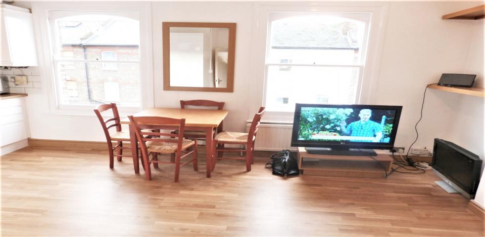 			PRIVATE ROOF TERRACE, 1 Bedroom, 1 bath, 1 reception Flat			 Loveridge Road, WEST HAMPSTEAD