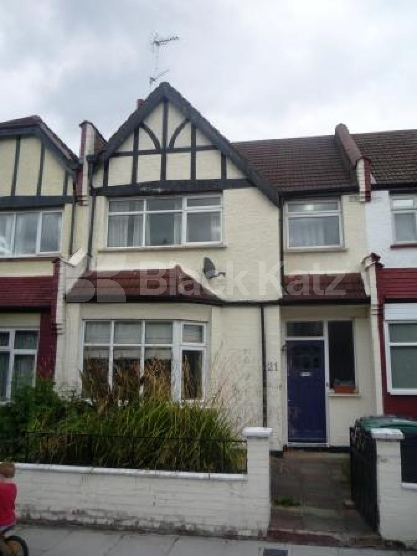 			3 Bedroom, 1 bath, 1 reception Terraced House			 Rectory Gardens, Crouch End N8