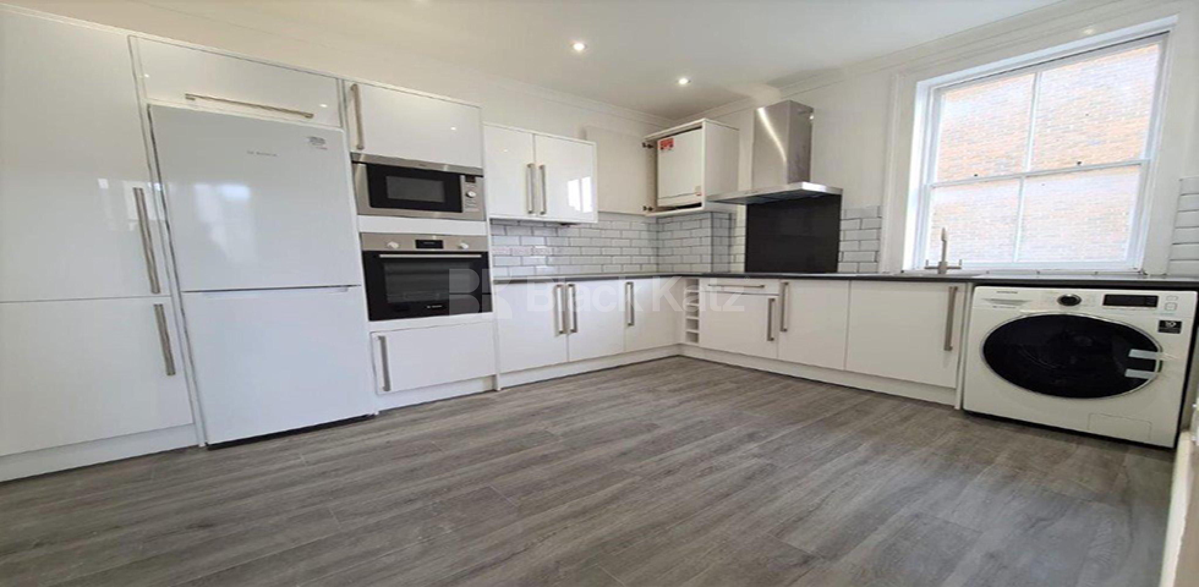 			NEWLY REFURBISHED!, 3 Bedroom, 1 bath, 1 reception Flat			 Royal College Street, CAMDEN TOWN NW1