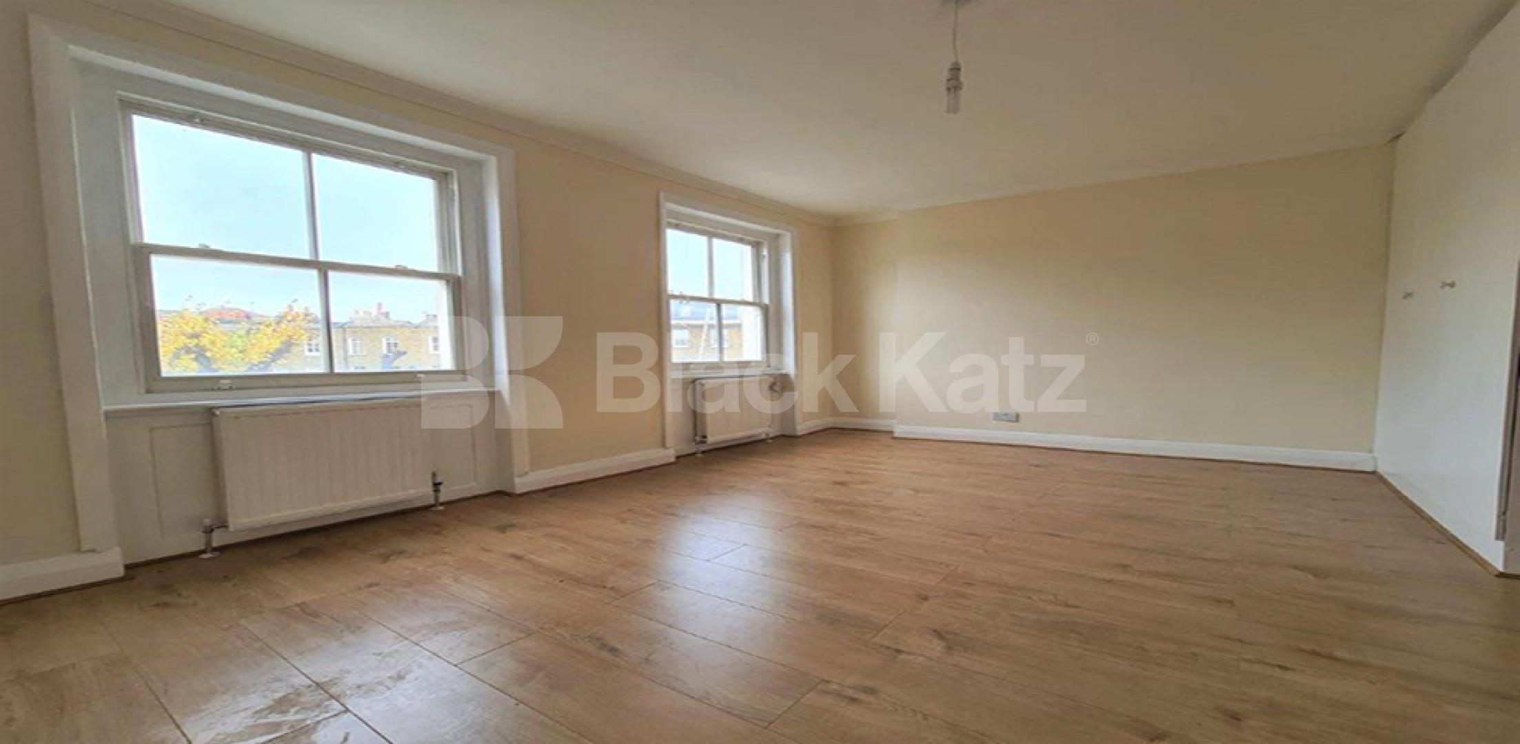 			NEWLY REFURBISHED!, 3 Bedroom, 1 bath, 1 reception Flat			 Royal College Street, CAMDEN TOWN