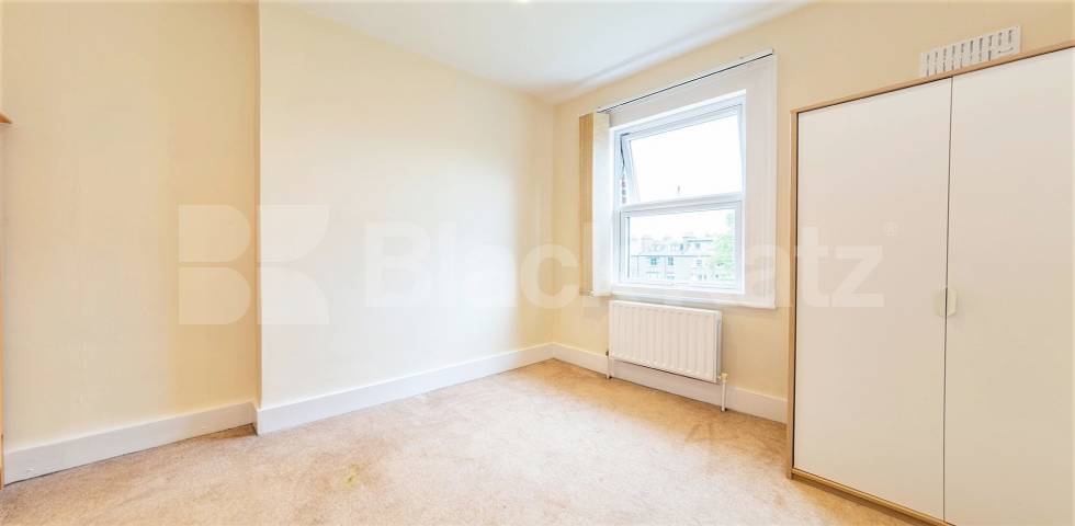 Available from April. Black Katz are delighted to offer for rent this homely two bedroom apartment, set on the second floor of an imposing house conversion in Kilburn Quex Road, London, NW6,  London