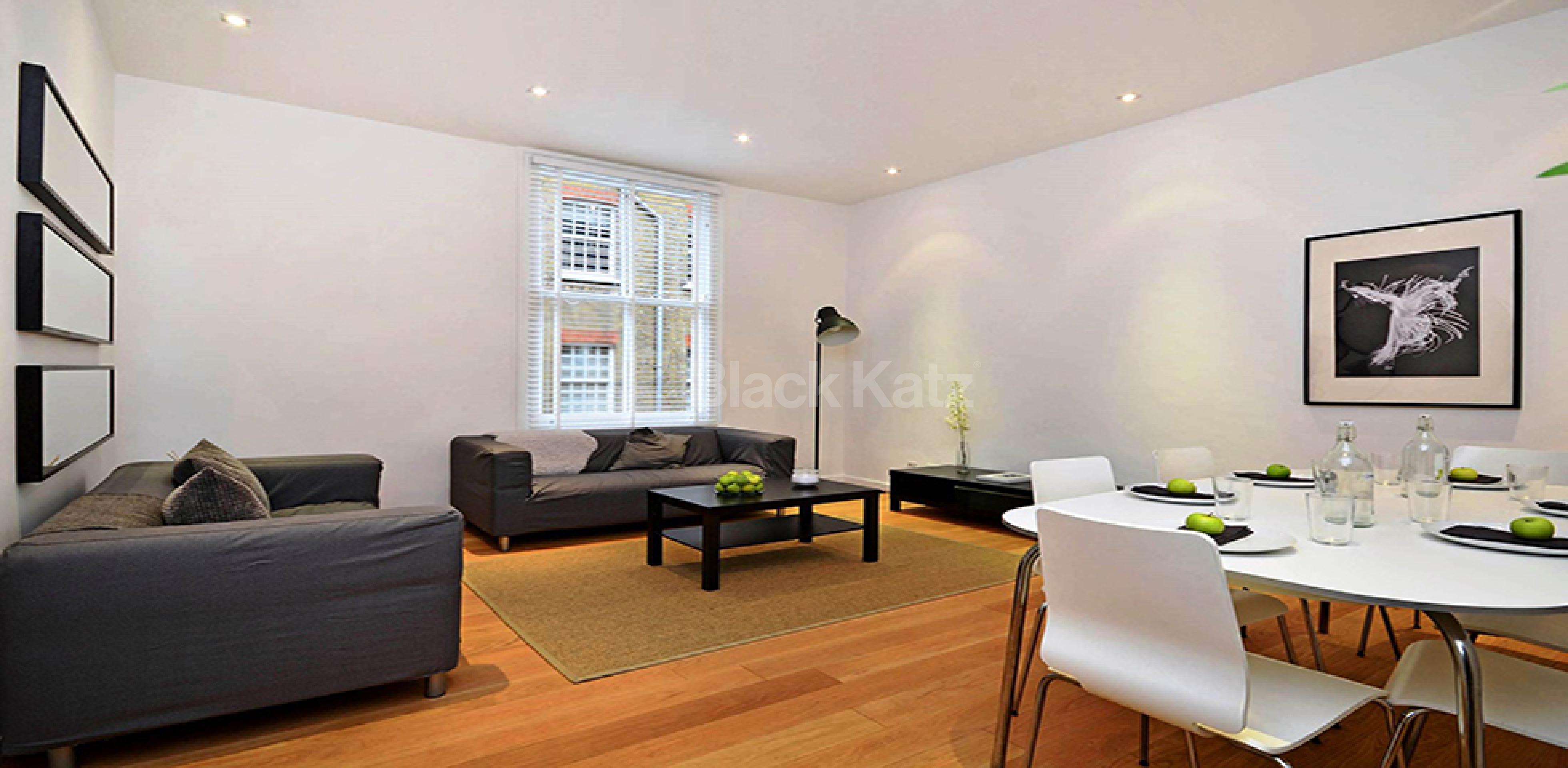			NEW INSTRUCTION!, 2 Bedroom, 1 bath, 1 reception Flat			 Bingham Place, MARYLEBONE W1U