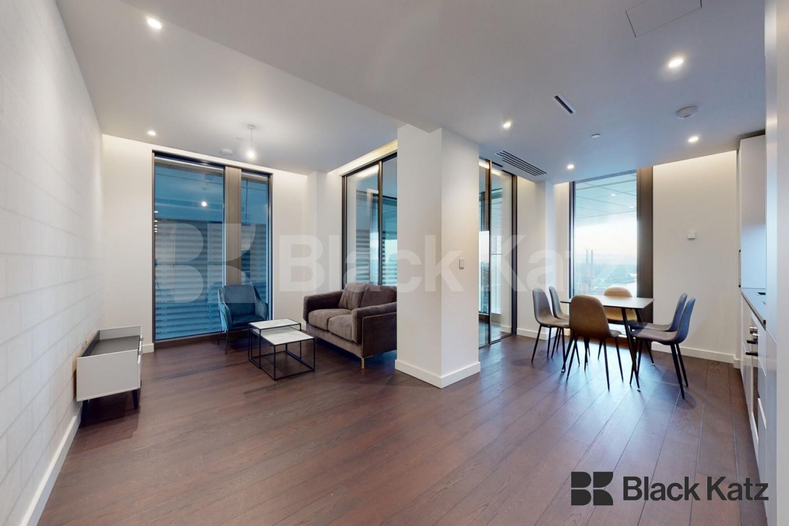 			New Instruction , 3 Bedroom, 3 bath, 1 reception Apartment			 Damac Tower, Bondway, Nine Elms