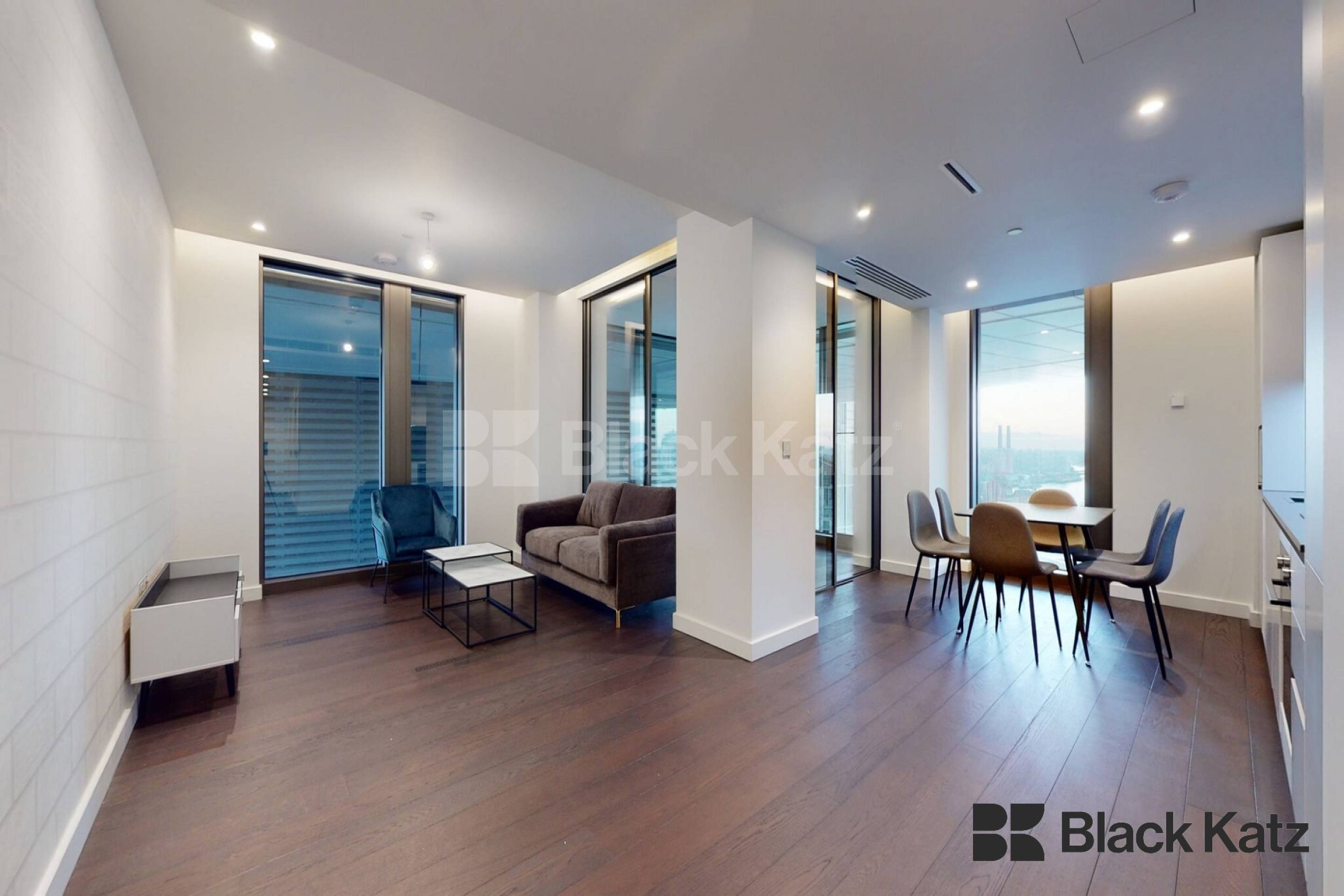 			New Instruction , 3 Bedroom, 3 bath, 1 reception Apartment			 Damac Tower, Bondway, Nine Elms SW8