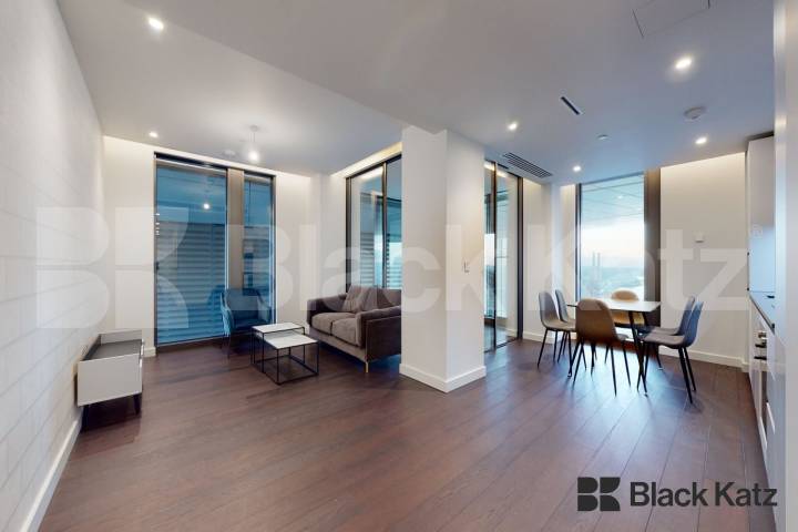 			New Instruction , 3 Bedroom, 3 bath, 1 reception Apartment			 Damac Tower, Bondway, Nine Elms