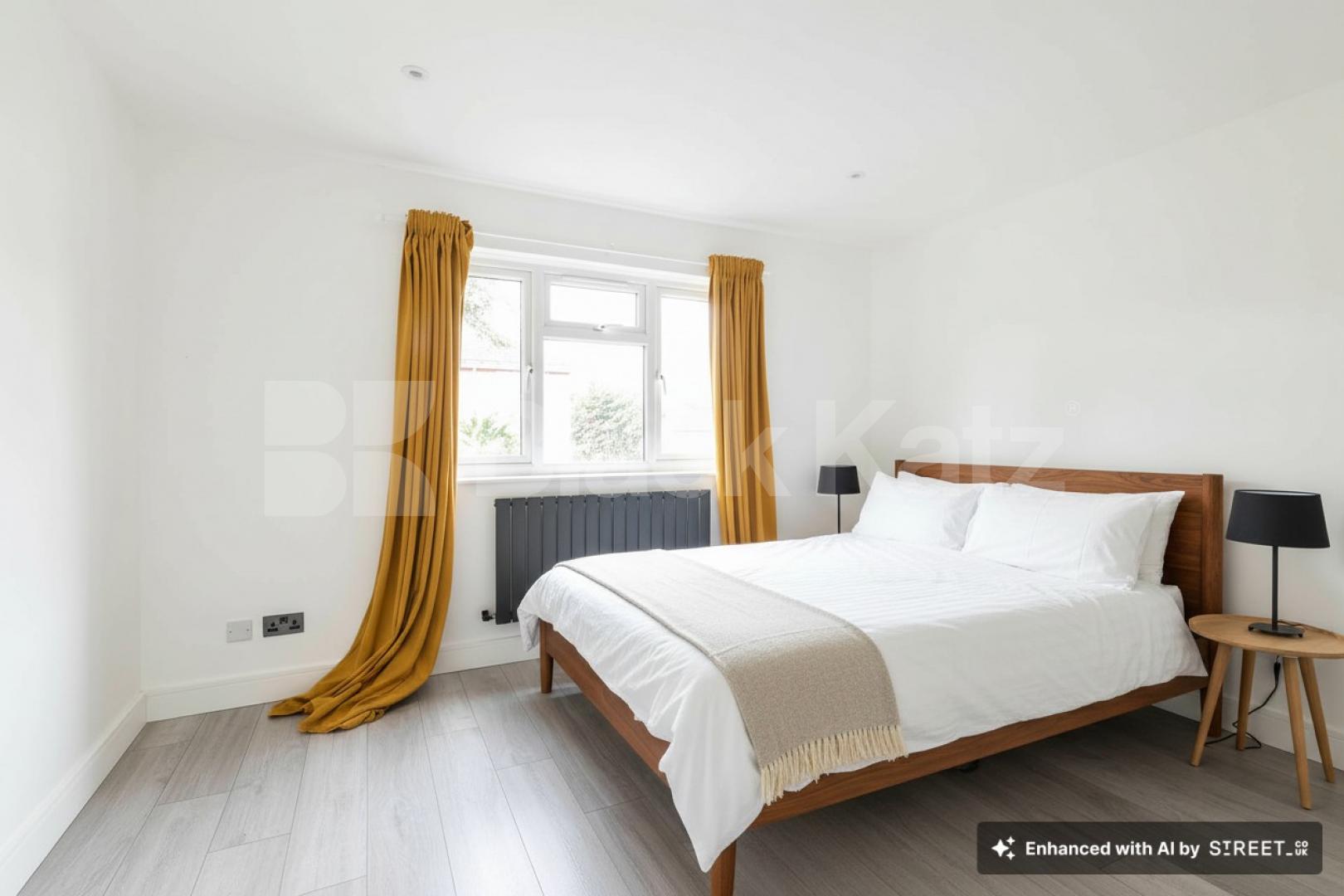 This beautifully presented three-bedroom split-level house is located on the sought-after Lennon Road in the heart of Willesden Green Marley Walk, London, NW2,  London