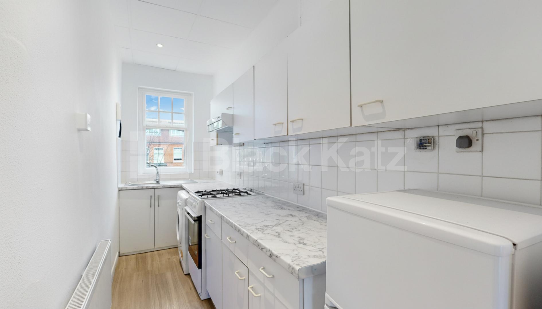 A spacious and well-proportioned one-bedroom apartment set within a well-maintained building on the sought-after Greencroft Gardens, NW6.This impressive property offers an exceptionally large reception room, perfect for both entertaining and comforta Greencroft Gardens, London, NW6,  London
