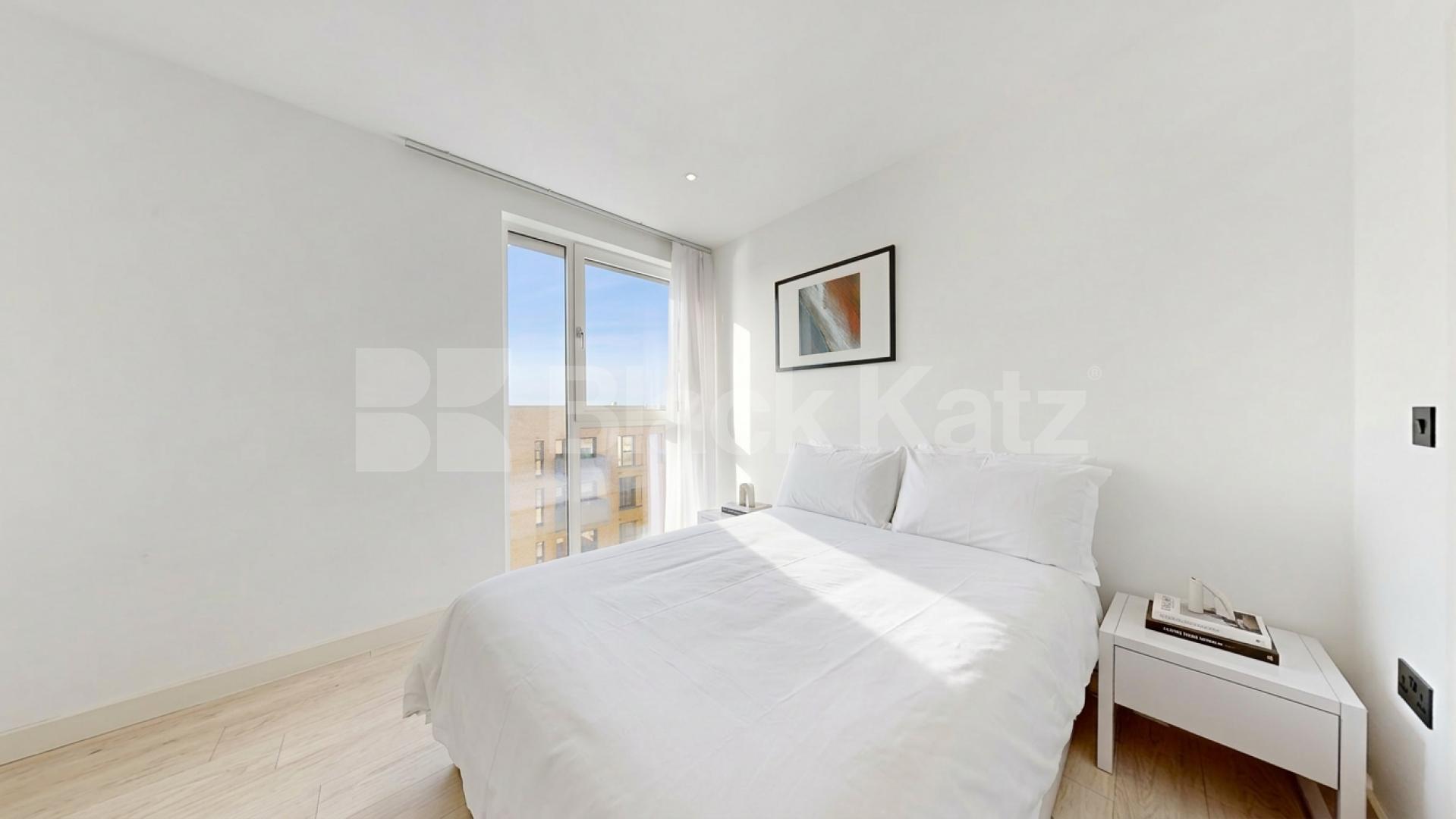 This is an exquisitely finished, two bedroom, two bathroom property situated in a highly desirable new-build Moorhen drive, London, NW9,  London