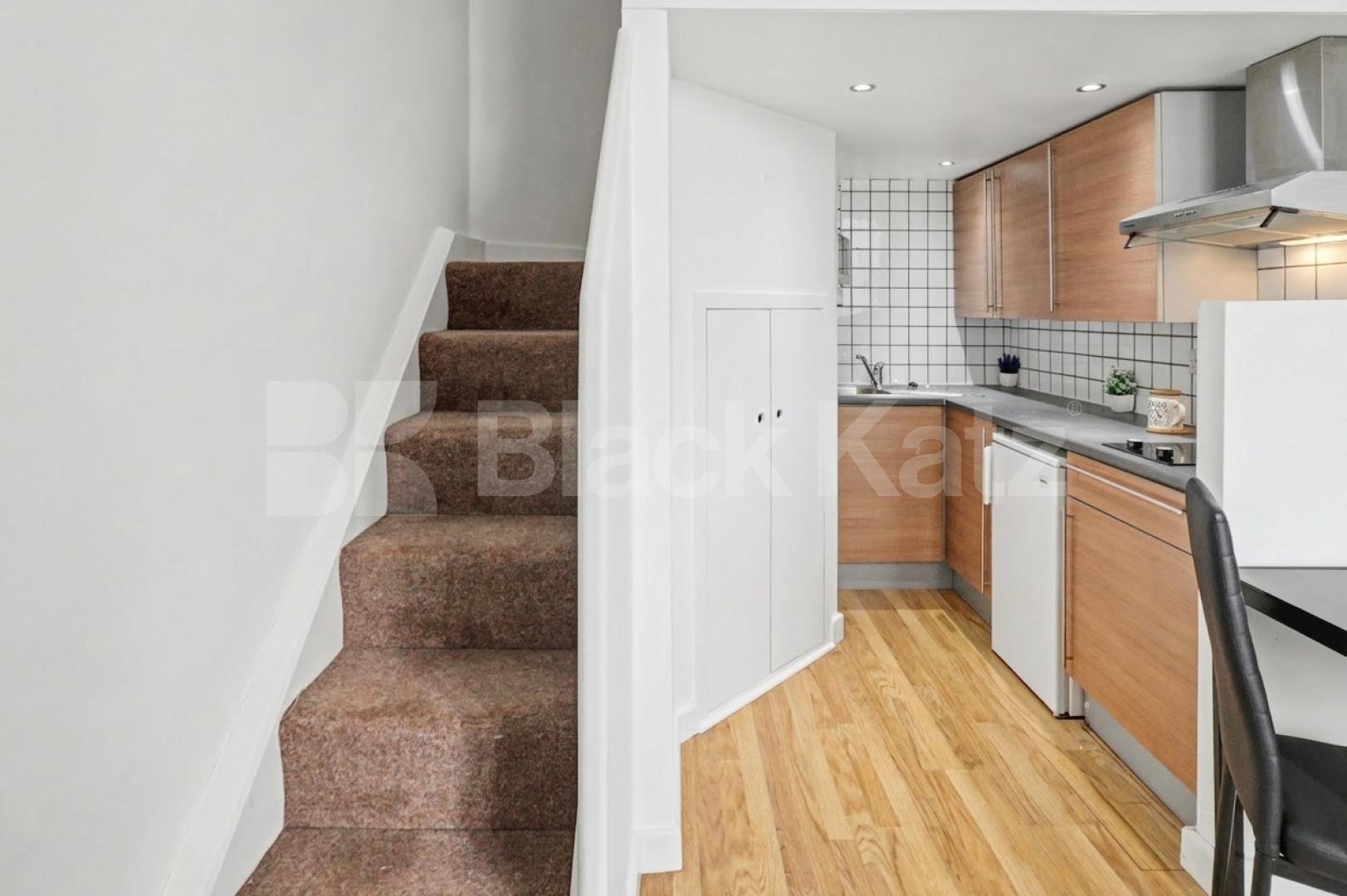 A well-presented and spacious studio apartment arranged over a mezzanine level, ideally located on the sought-after Fitzjohn’s Avenue in NW3.This furnished property features a bright and airy living area with a raised mezzanine sleeping space, crea Fitzjohns Avenue, Hampstead, NW3 (Inclusive of Gas and Water),  London