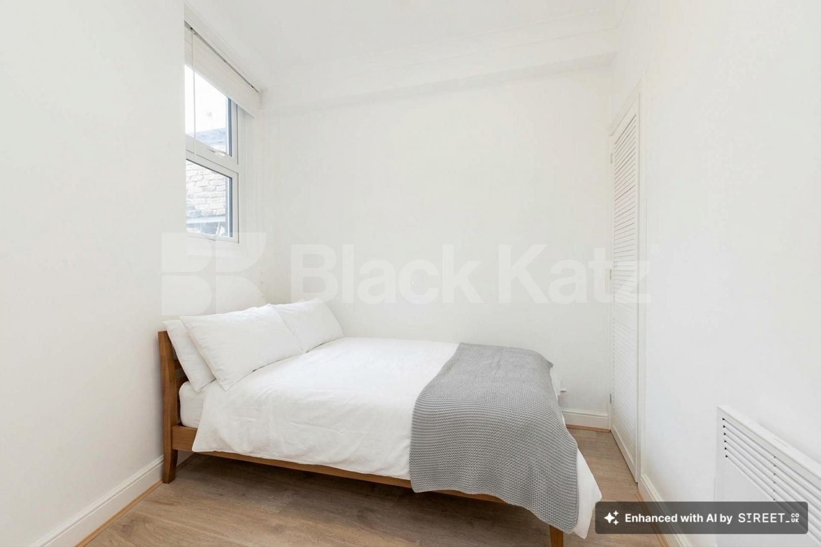 Available July- Black Katz are proud to present this recently renovated one bedroom apartment in Dollis Hill High Road, London, NW10,  London