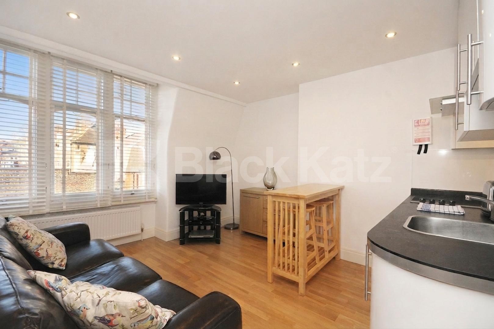 A well-presented one-bedroom apartment situated on the sought-after Glenloch Road, NW3 Glenloch road, Belsize Park, NW3 (Gas and Water Included),  London