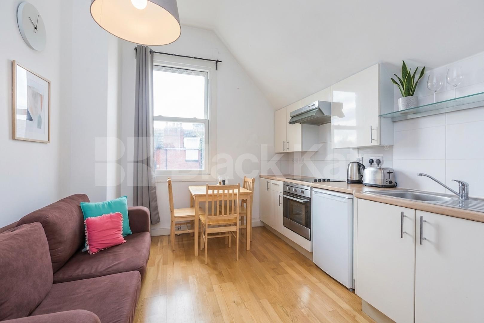 A cosy one-bedroom flat available immediately on Broadhurst Gardens, NW6 Broadhurst Gardens, South Hampstead, NW6 (Inclusive of Gas, Water and electric),  London