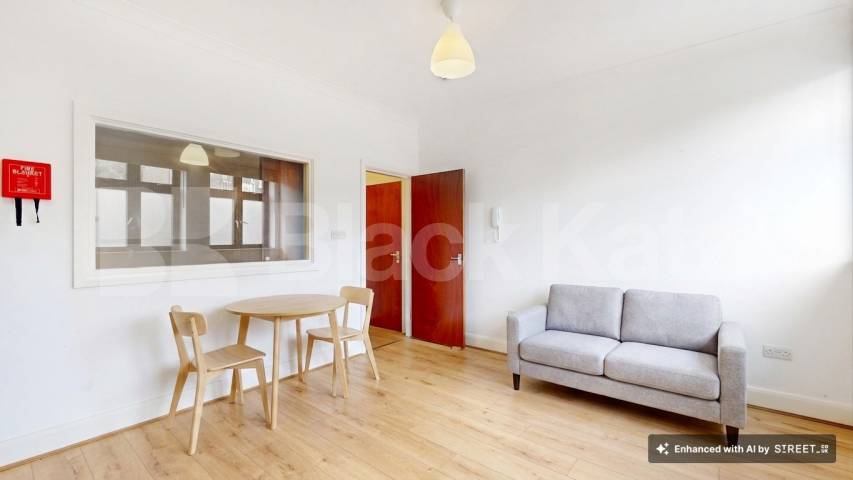 Virtually Staged-A spacious one bedroom apartment a short walk from Dollis Hill Tube (JUBILEE LINE) Burnley Road, Dollis Hill, NW10 (Inclusive of Gas and water),  London