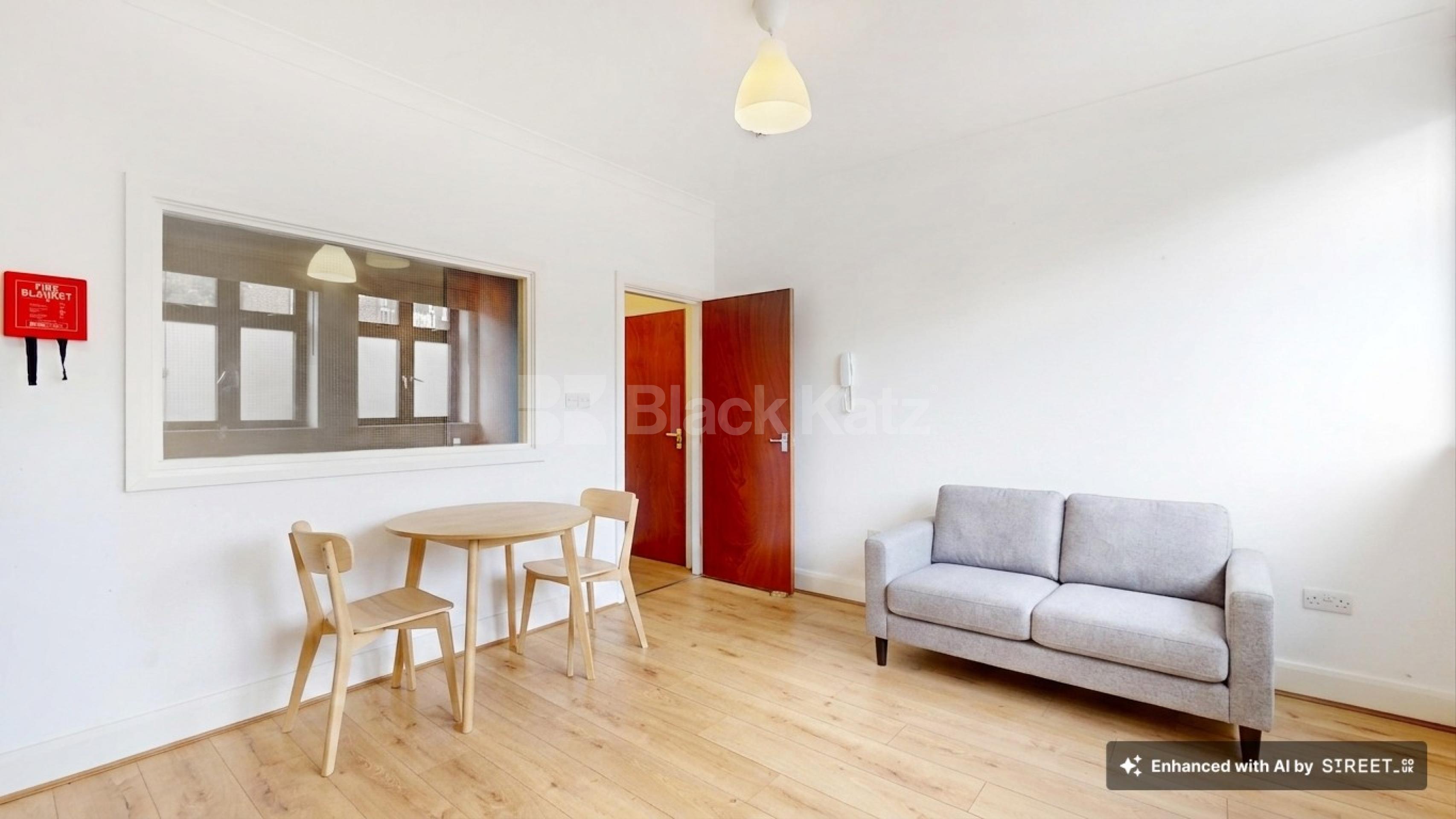 Virtually Staged-A spacious one bedroom apartment a short walk from Dollis Hill Tube (JUBILEE LINE) Burnley Road, Dollis Hill, NW10 (Inclusive of Gas and water),  London NW10