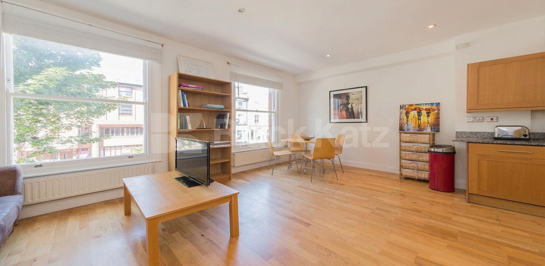 We are pleased to present this lovely two double bedroom apartment in a house conversion on the border of West Hampstead and Kilburn Iverson Road, London, NW6,  London