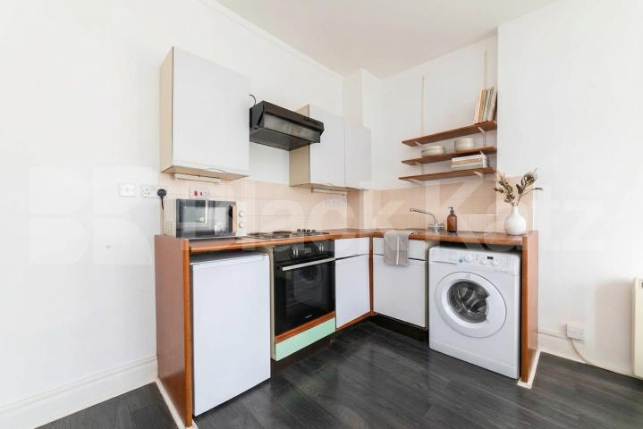 **VIRTUALLY STAGED** Black Katz are proud to offer this centrally located one bedroom flat located on a beautiful tree lined street seconds away from Earls Court tube station (District and Piccadilly Lines) Nevern Road, London, SW5,  London