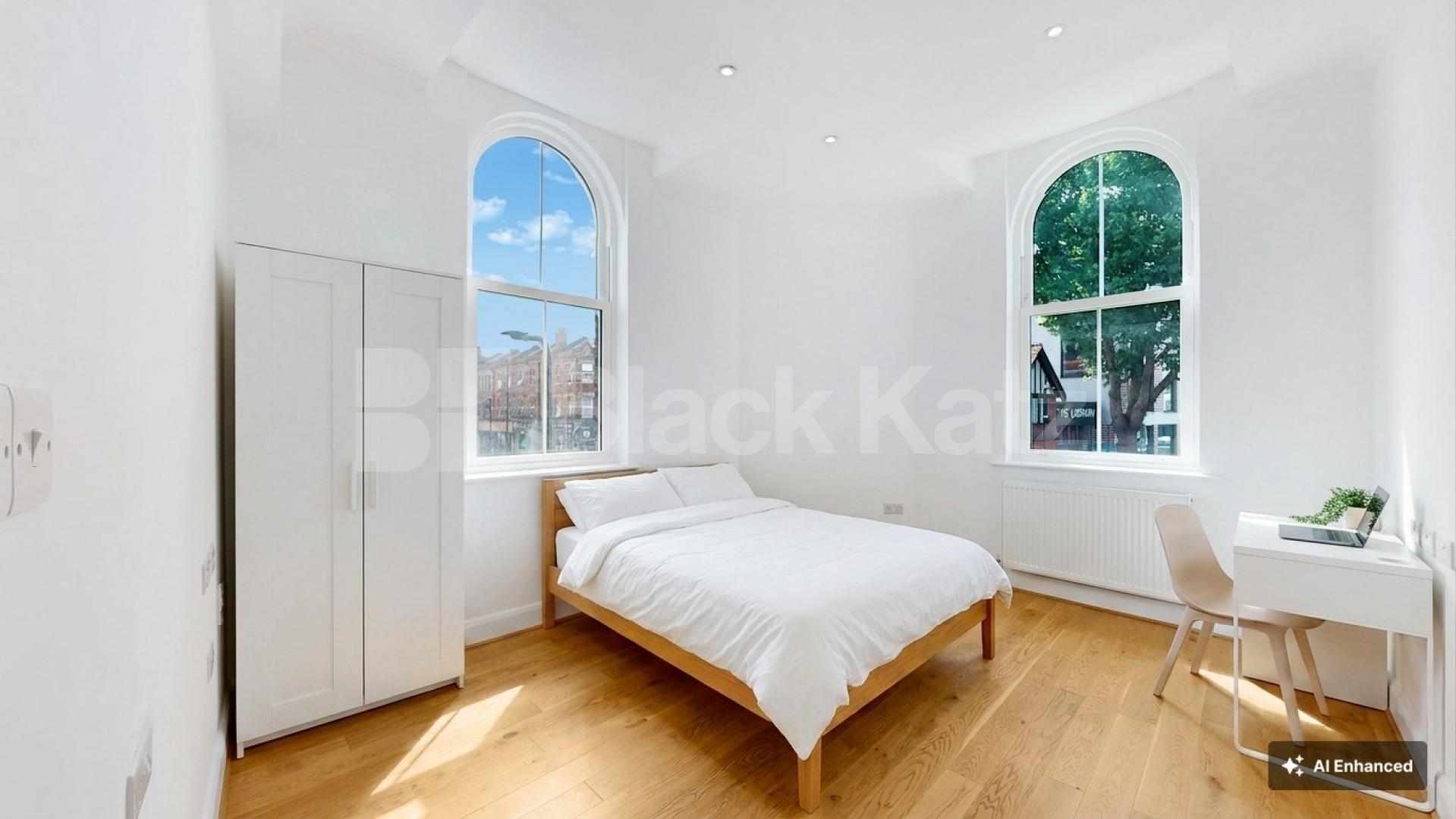 A beautifully renovated three-bedroom, two-bathroom home available furnished or unfurnished, offering flexibility to suit your needs High Road, London, NW10,  London