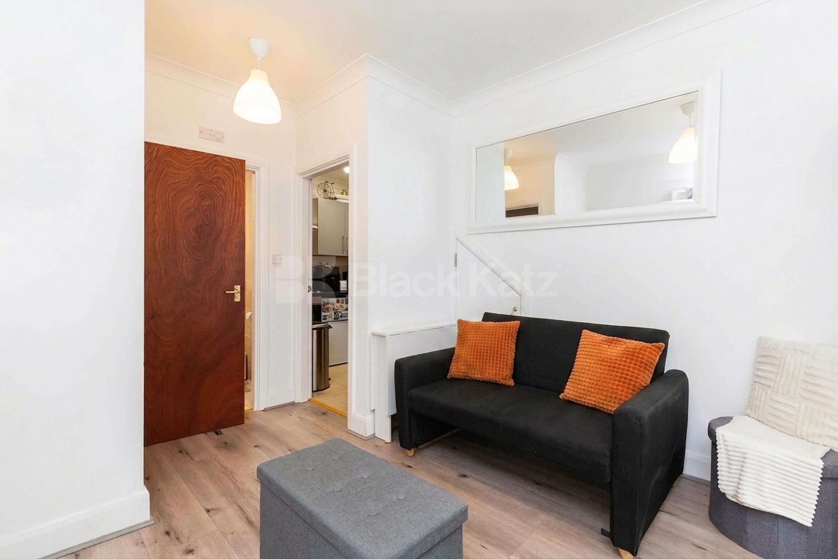 A spacious and well-presented furnished studio flat situated on the popular Burnley Road in Dollis Hill, NW10 Burnley Road, Dollis Hill, NW10(Inclusive of Gas and Water),  London NW10