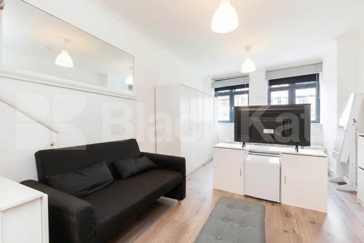 A spacious and well-presented furnished studio flat situated on the popular Burnley Road in Dollis Hill, NW10 Burnley Road, Dollis Hill, NW10(Inclusive of Gas and Water),  London
