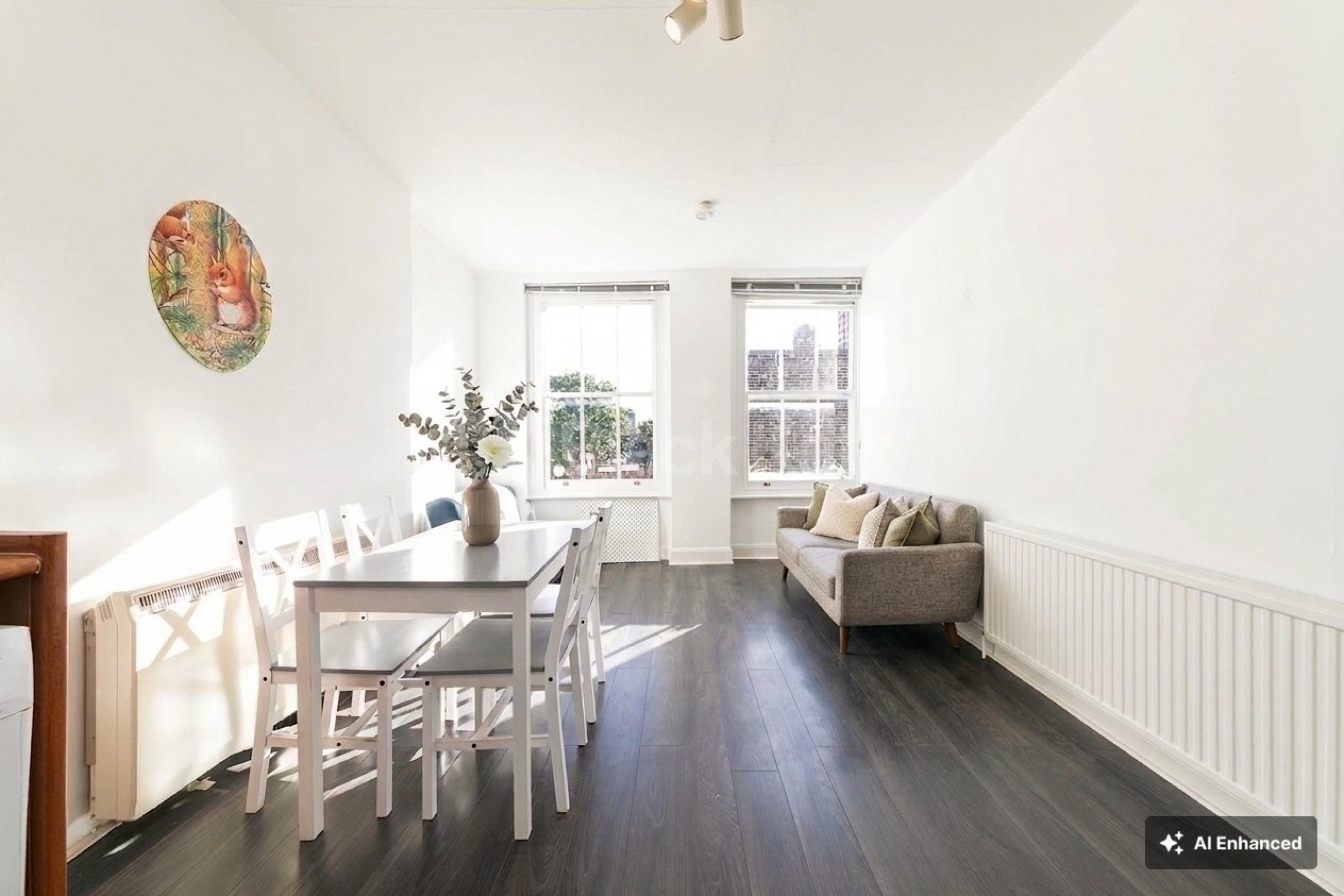 **VIRTUALLY STAGED** Black Katz are proud to offer this centrally located one bedroom flat located on a beautiful tree lined street seconds away from Earls Court tube station (District and Piccadilly Lines) Nevern Road, London, SW5,  London SW5