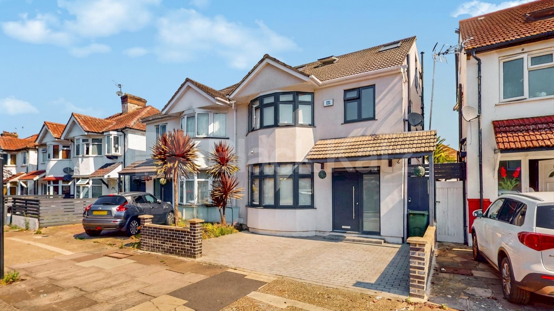 A superbly presented five-bedroom family home that has been renovated to a high standard throughout, offering spacious and contemporary accommodation in a sought-after location on Burnley Road, Dollis Hill, NW10.The property boasts a bright and spaci Burnley Road, London, NW10,  London