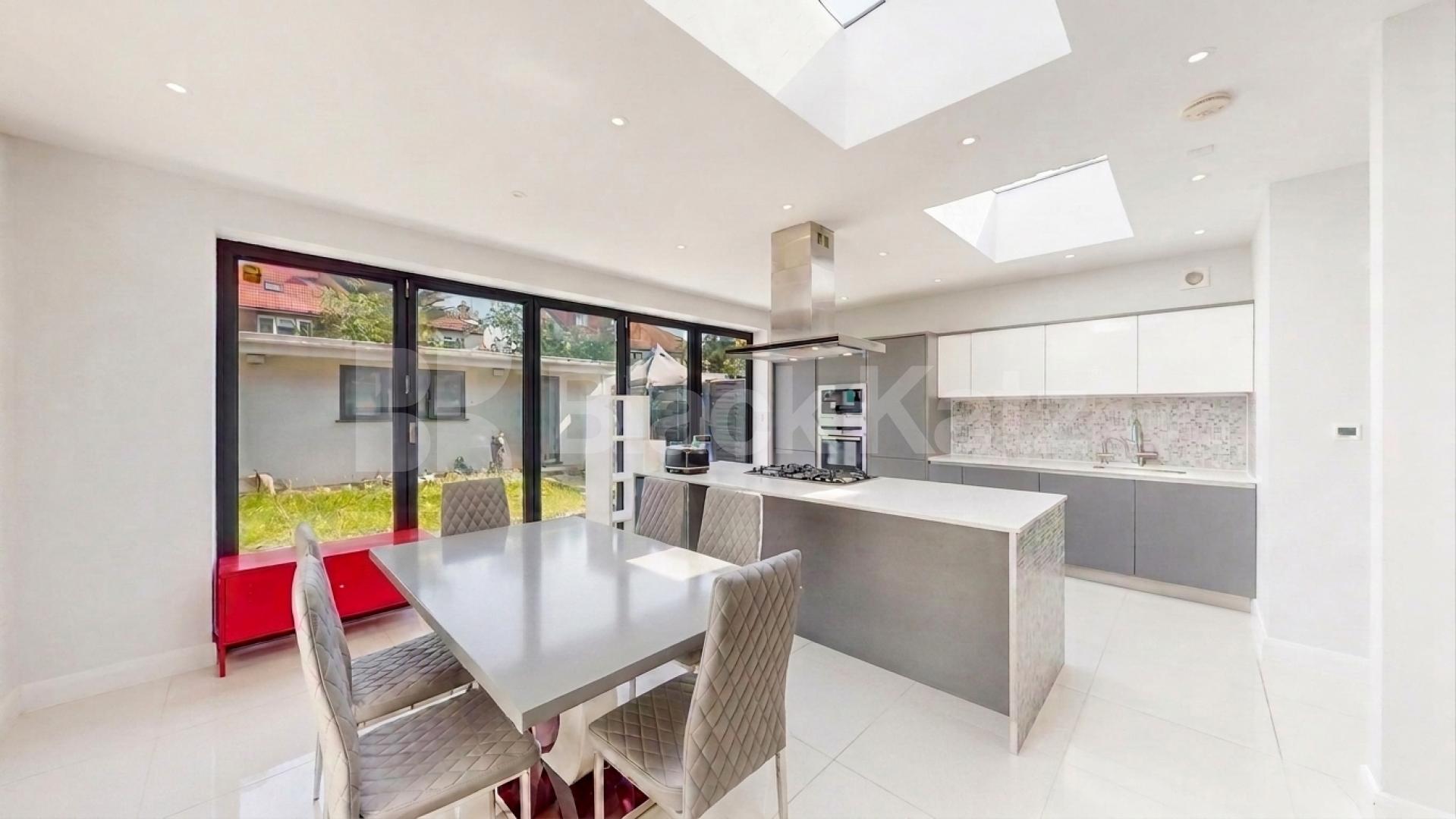 A superbly presented five-bedroom family home that has been renovated to a high standard throughout, offering spacious and contemporary accommodation in a sought-after location on Burnley Road, Dollis Hill, NW10.The property boasts a bright and spaci Burnley Road, London, NW10,  London