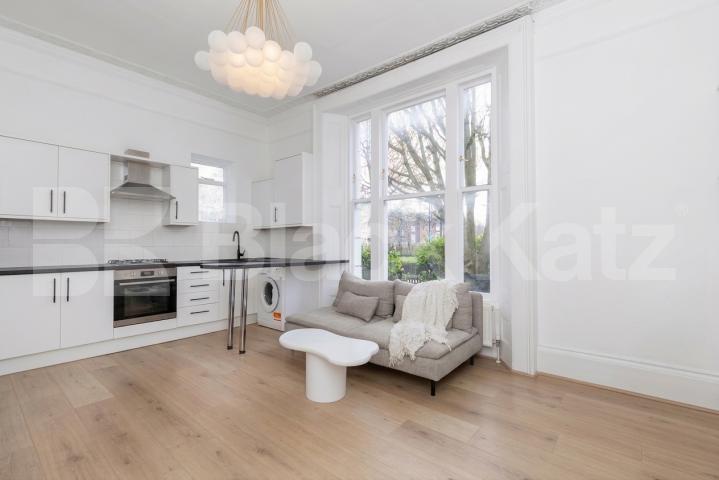 A bright and spacious one-bedroom apartment set on the raised ground floor of a well-maintained period property on the sought-after Priory Road, NW6.Beautifully presented throughout, the apartment features light oak flooring, creating a fresh and con Priory Road, London, NW6,  London