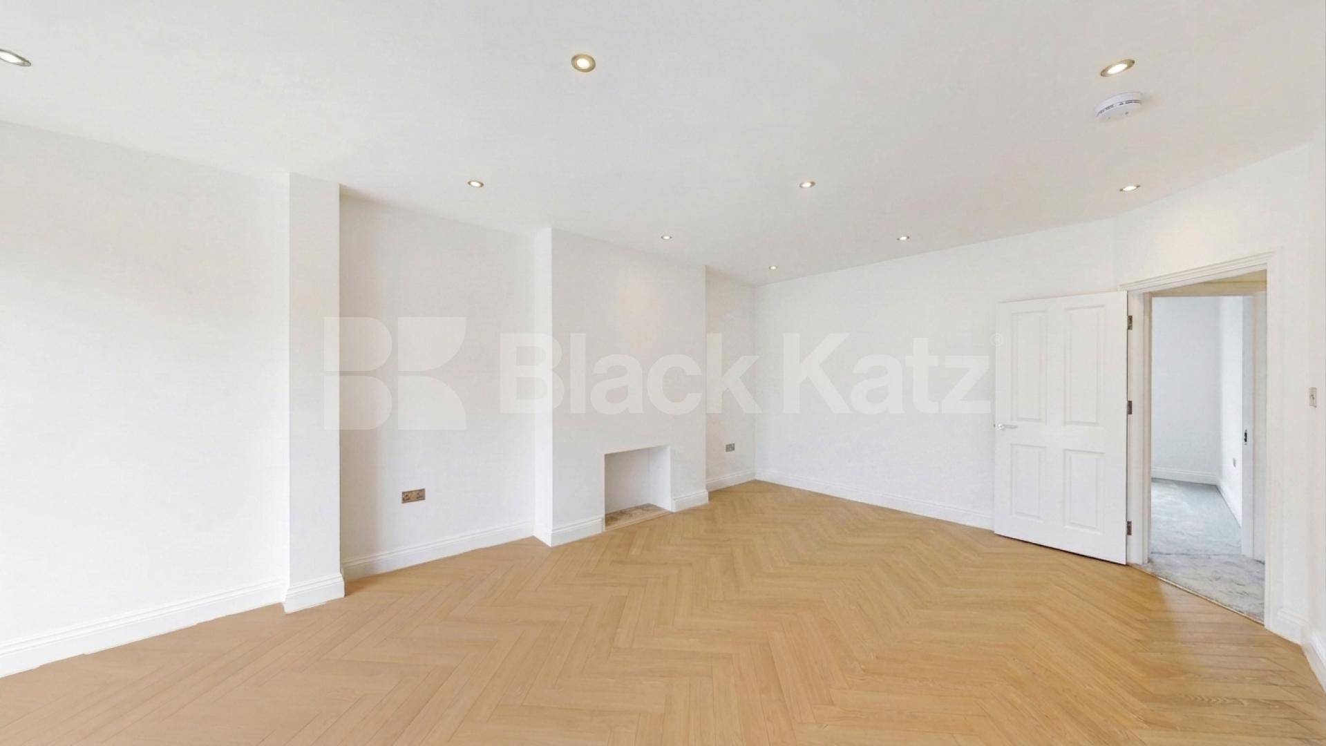 This beautifully renovated three-bedroom, two-bathroom apartment is ideally located on Sarre Road, NW2, at the West Hampstead end of the street, offering excellent access to the area's popular cafés, restaurants, shops, and transport links.Finished  Sarre Road, London, NW2,  London