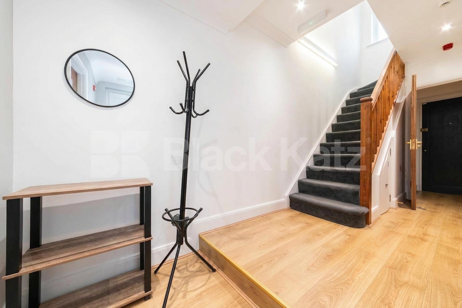Available from September, this modern three-bedroom, three-bathroom furnished split-level apartment offers spacious and contemporary living in the heart of Pinner.The property features a bright and airy open-plan reception room with a modern fitted k Love Lane, Pinner, HA5,  Pinner