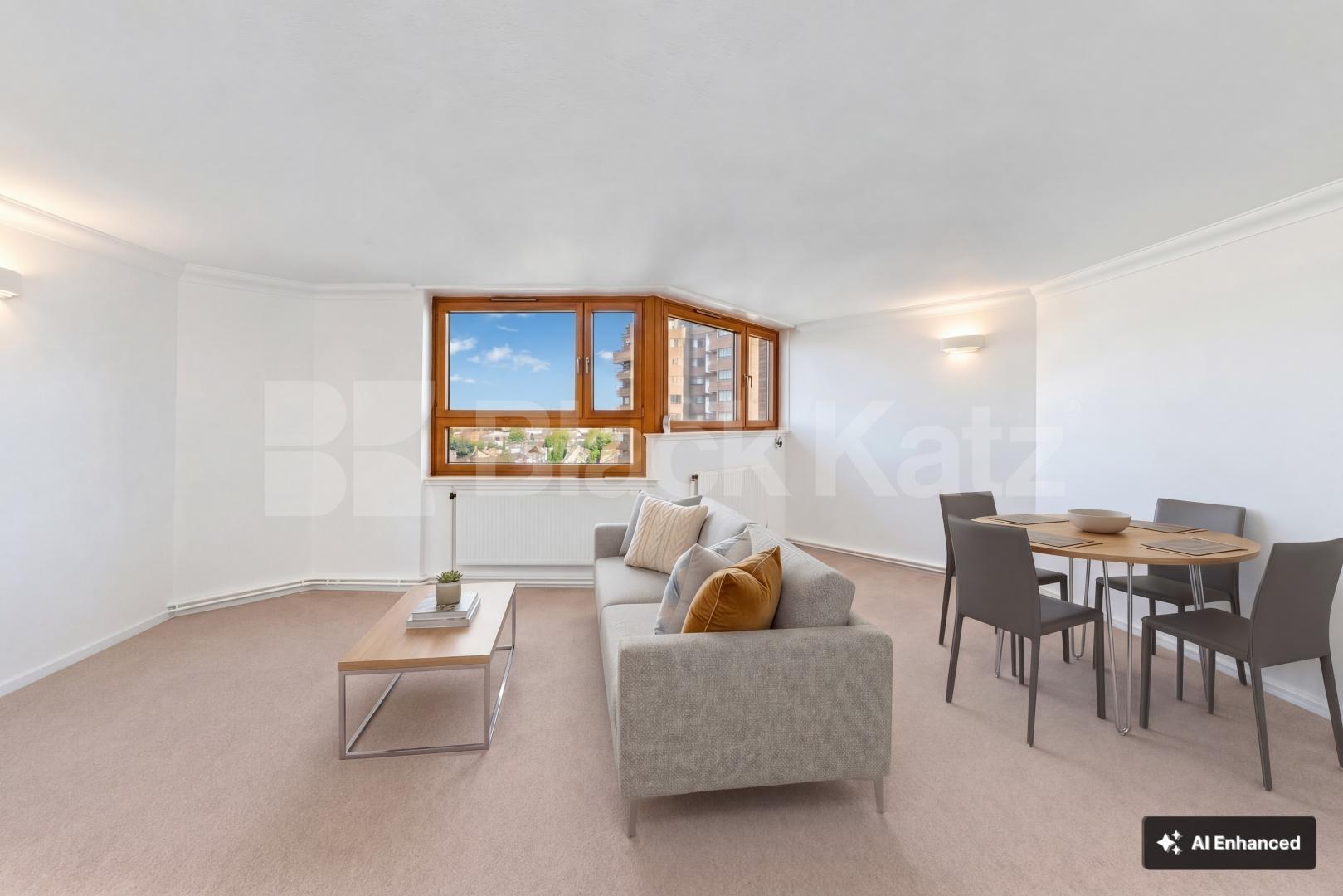 A spacious two double bedroom apartment situated on the 11th floor of Ashburnham Tower, SW10, offering fantastic far-reaching views across London Ashburnham Tower, Chelsea, SW10,  Ashburnham Tower World's End Estate