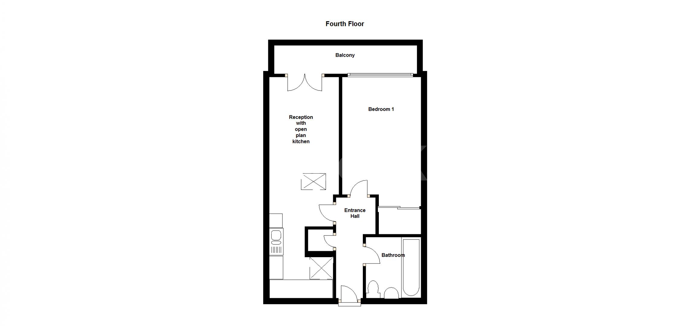 			NEW INSTRUCTION , 1 Bedroom, 1 bath, 1 reception Apartment			 Albert Embankment, Waterloo / Lambeth North