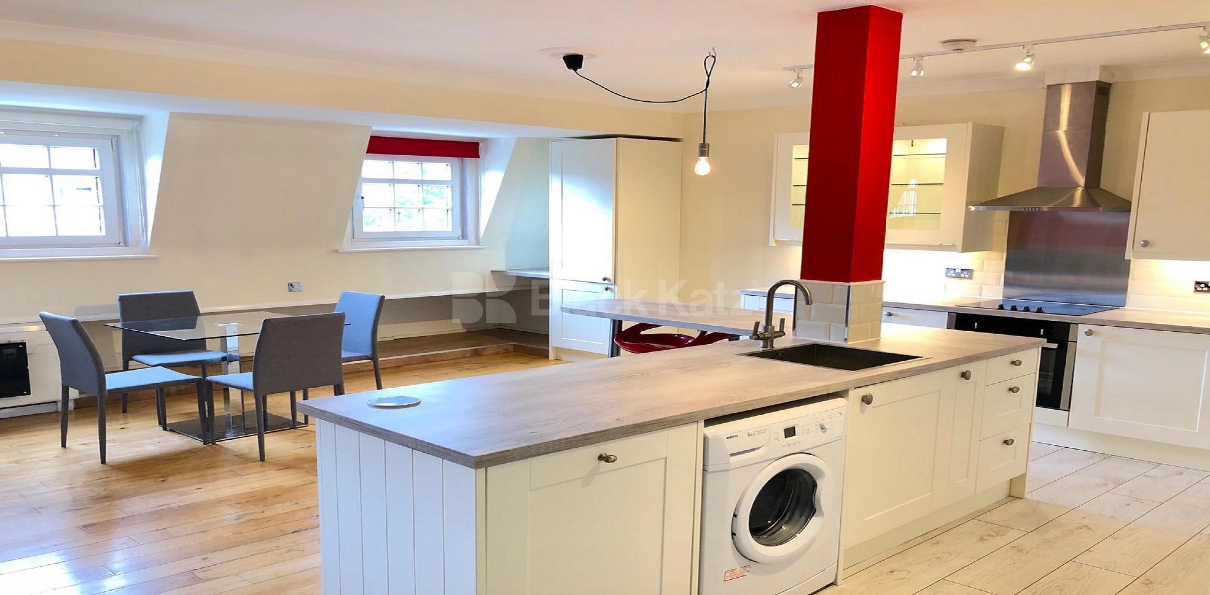 			NEW INSTRUCTION , 2 Bedroom, 1 bath, 1 reception Penthouse			 Battersea Square, Battersea  SW11