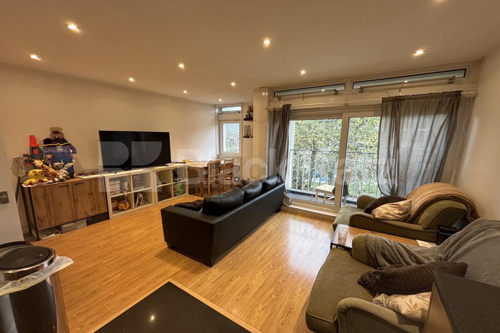 Arranged over two floors with balcony Cedars Road, Clapham Common
