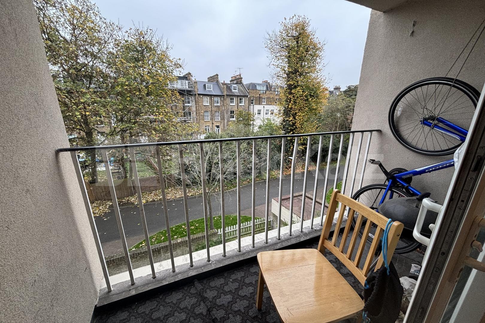Arranged over two floors with balcony Cedars Road, Clapham Common