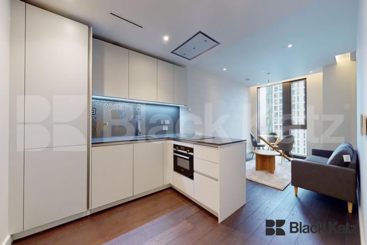 Outstanding one bedroom apartment crafted by Versace Home Damac Tower, Bondway, Nine Elms