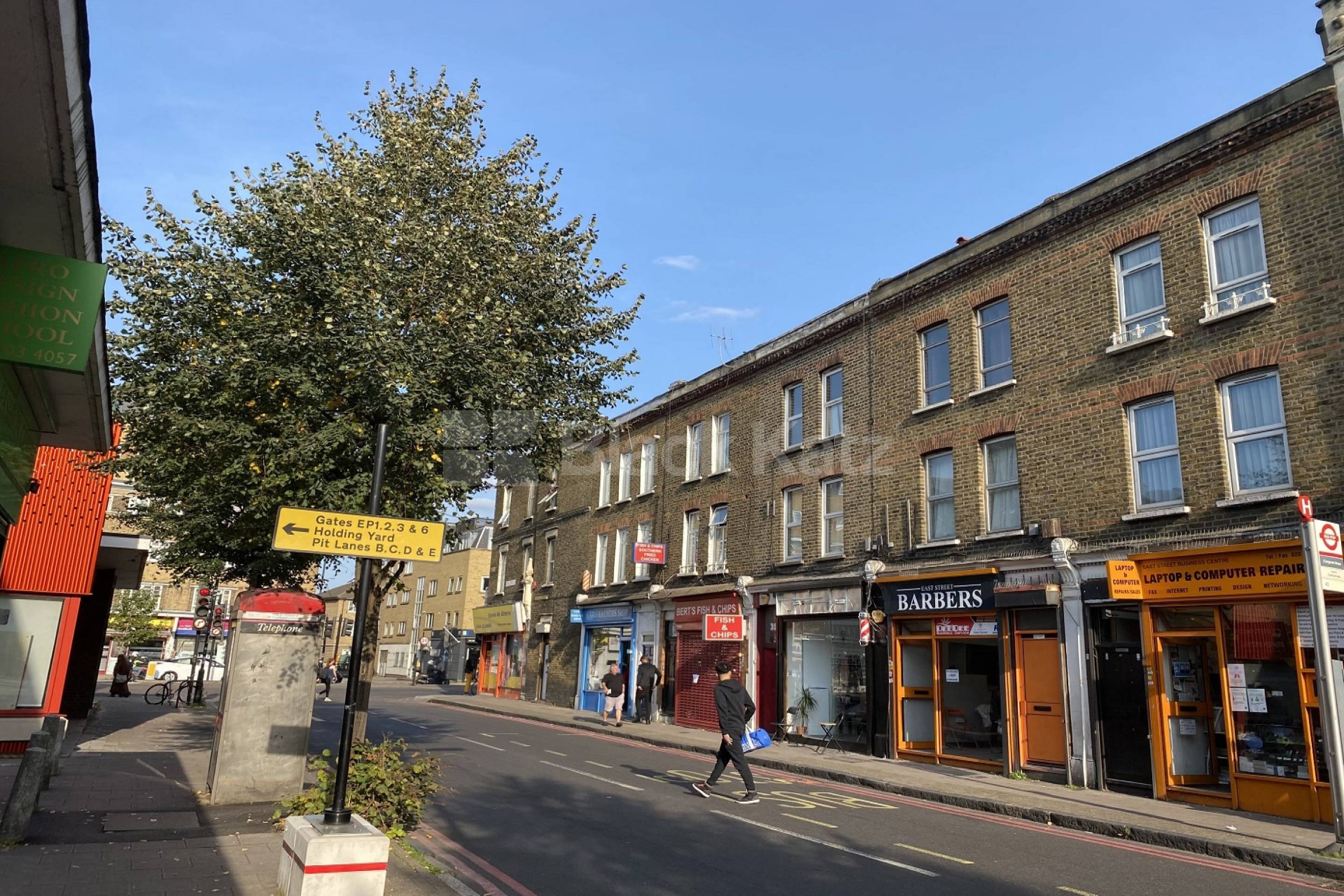 Arranged over two floors with charming roof terrace  East Street, Elephant and Castle SE17